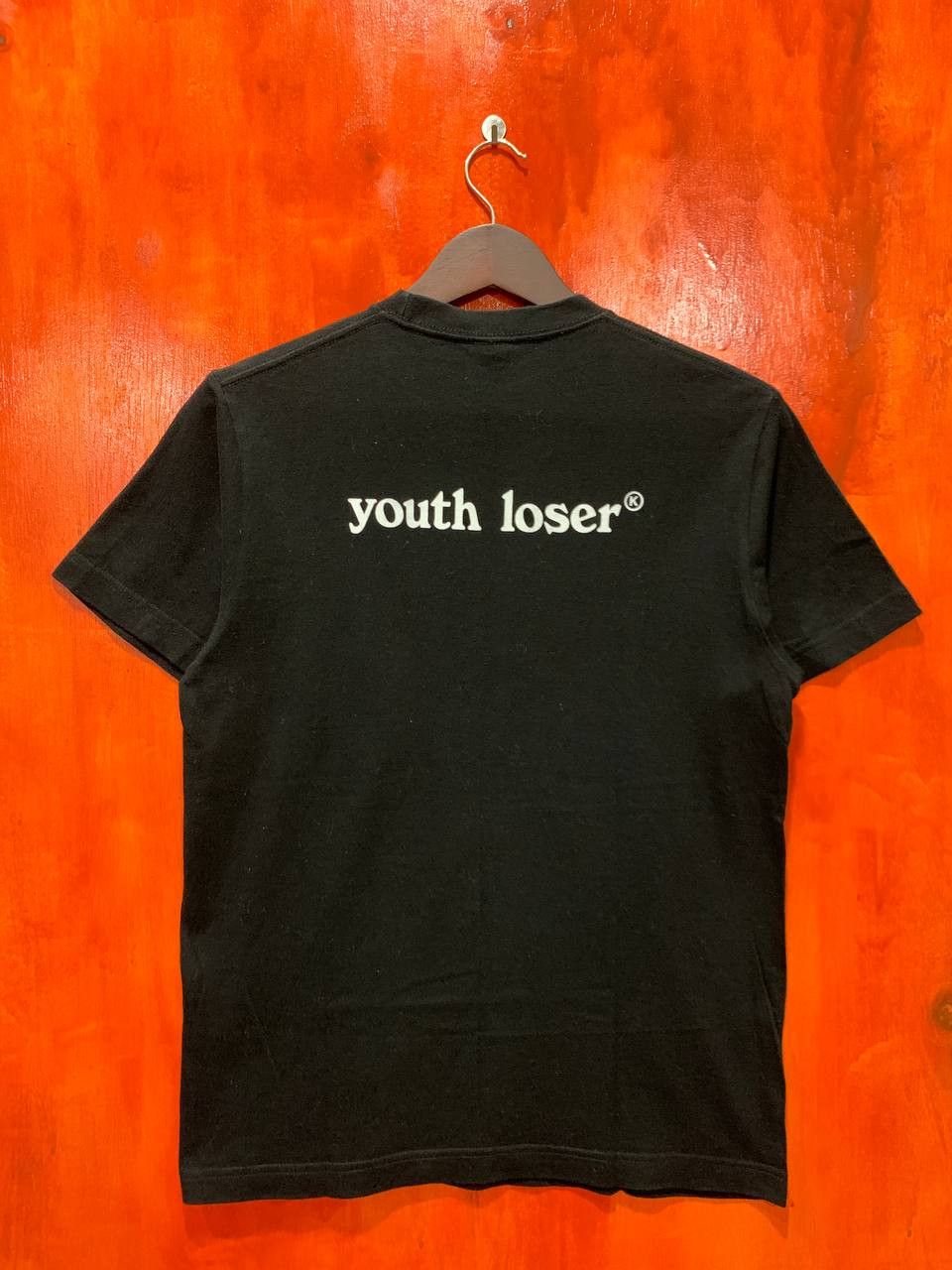【____moo】youth loser 1997 Tシャツ ブラック youth loser 1997 Tシャツ XL バックプリント ブラック 黒