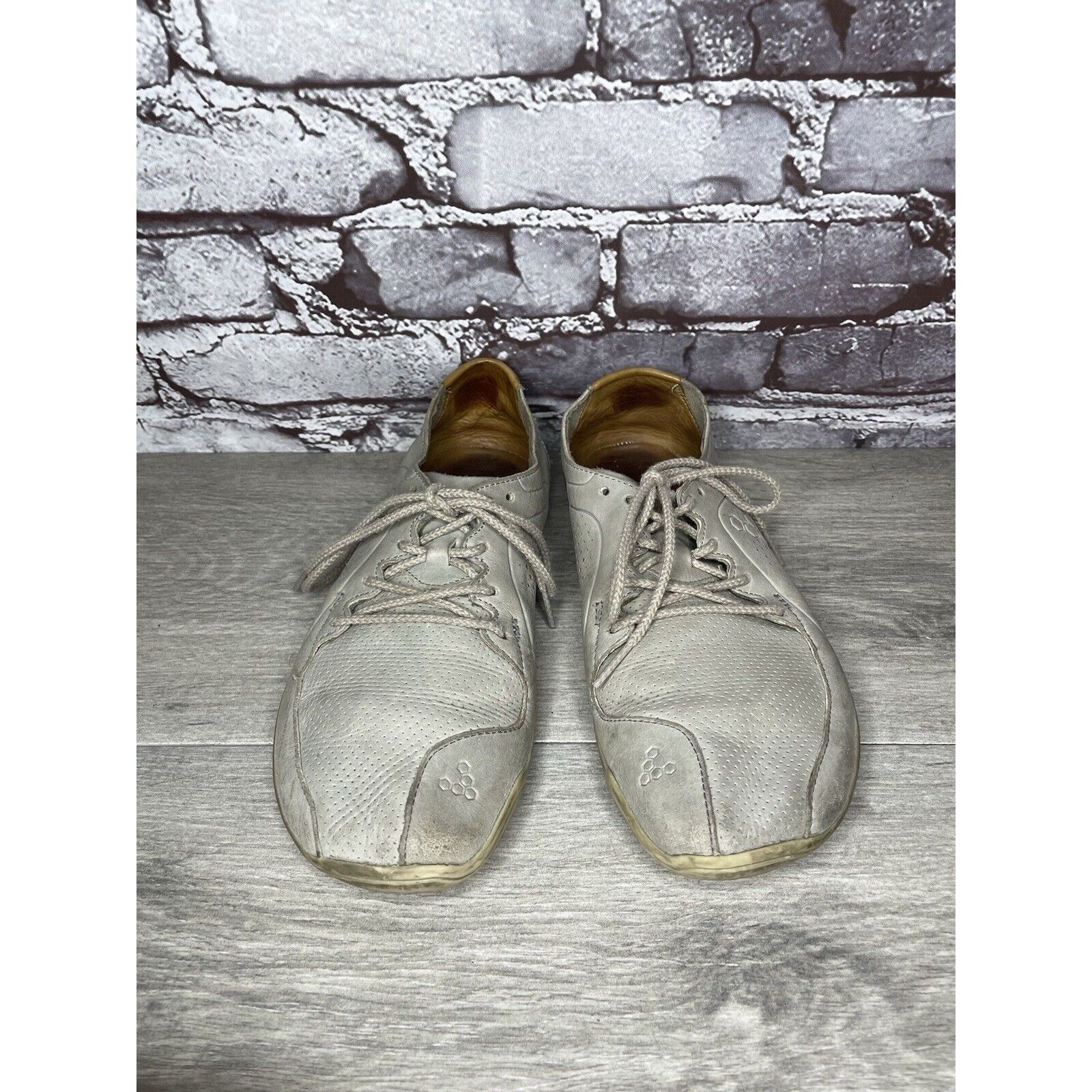 Other Vivobarefoot Primus Lux Gray Leather Lace Athletic Shoes Wom Size US 10 / IT 40 - 13 Thumbnail