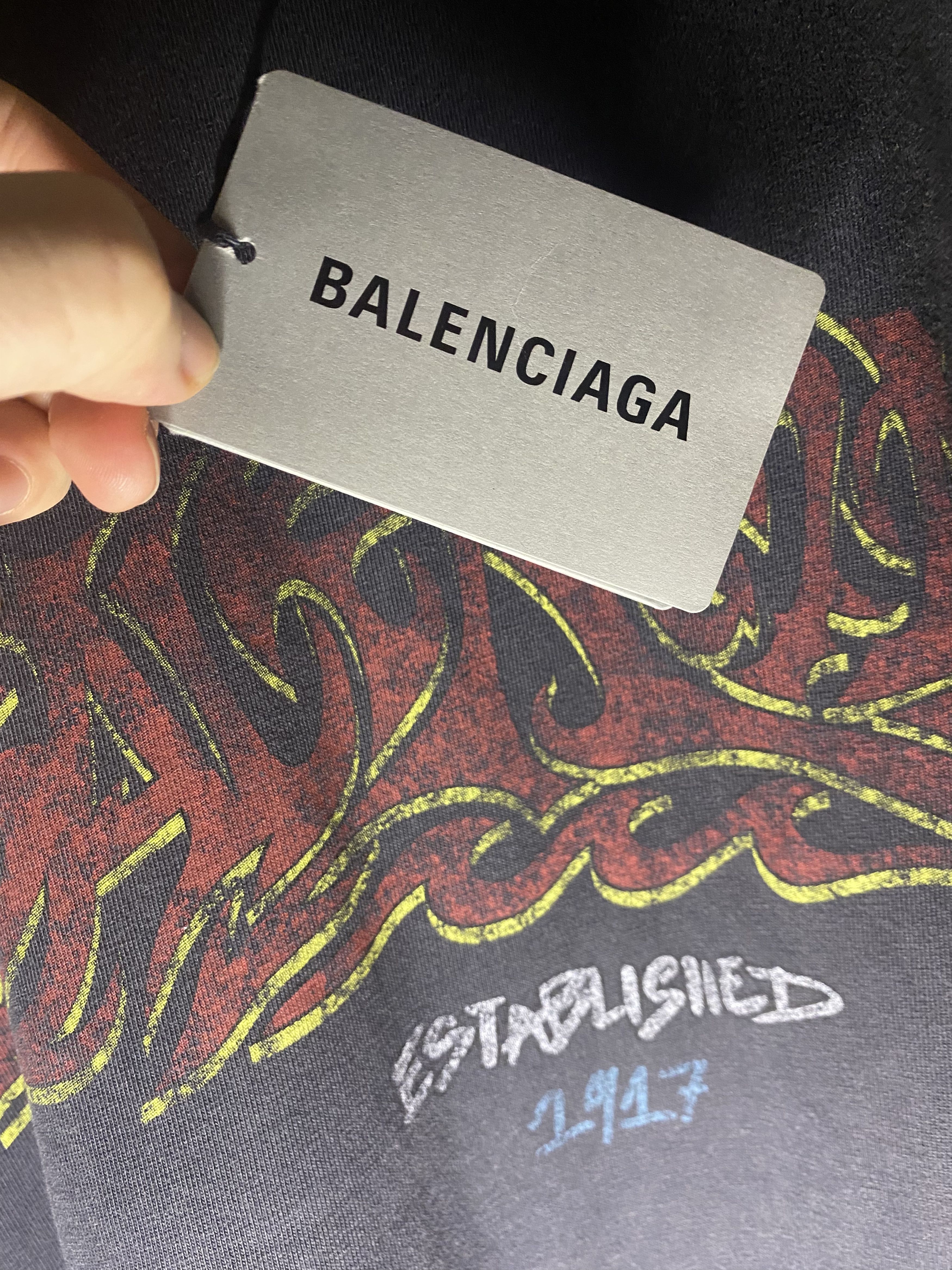 Balenciaga Offshore Short Sleeve Size US XL / EU 56 / 4 - 4 Thumbnail