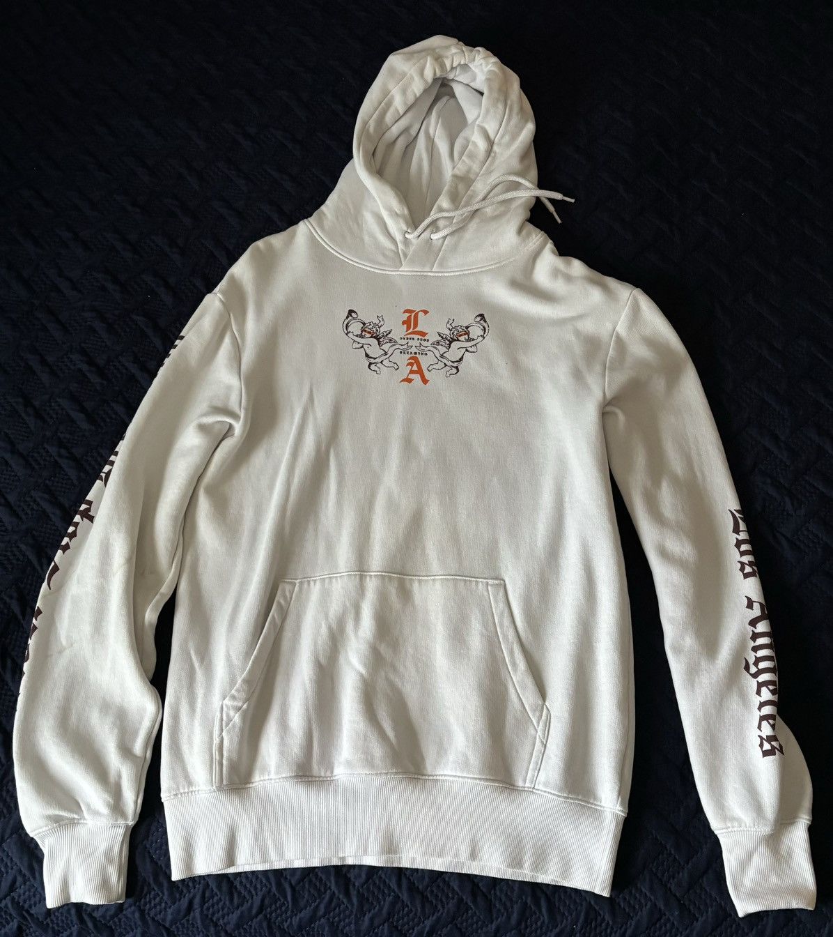 Divided Divided x H M Graphic Hoodie Grailed