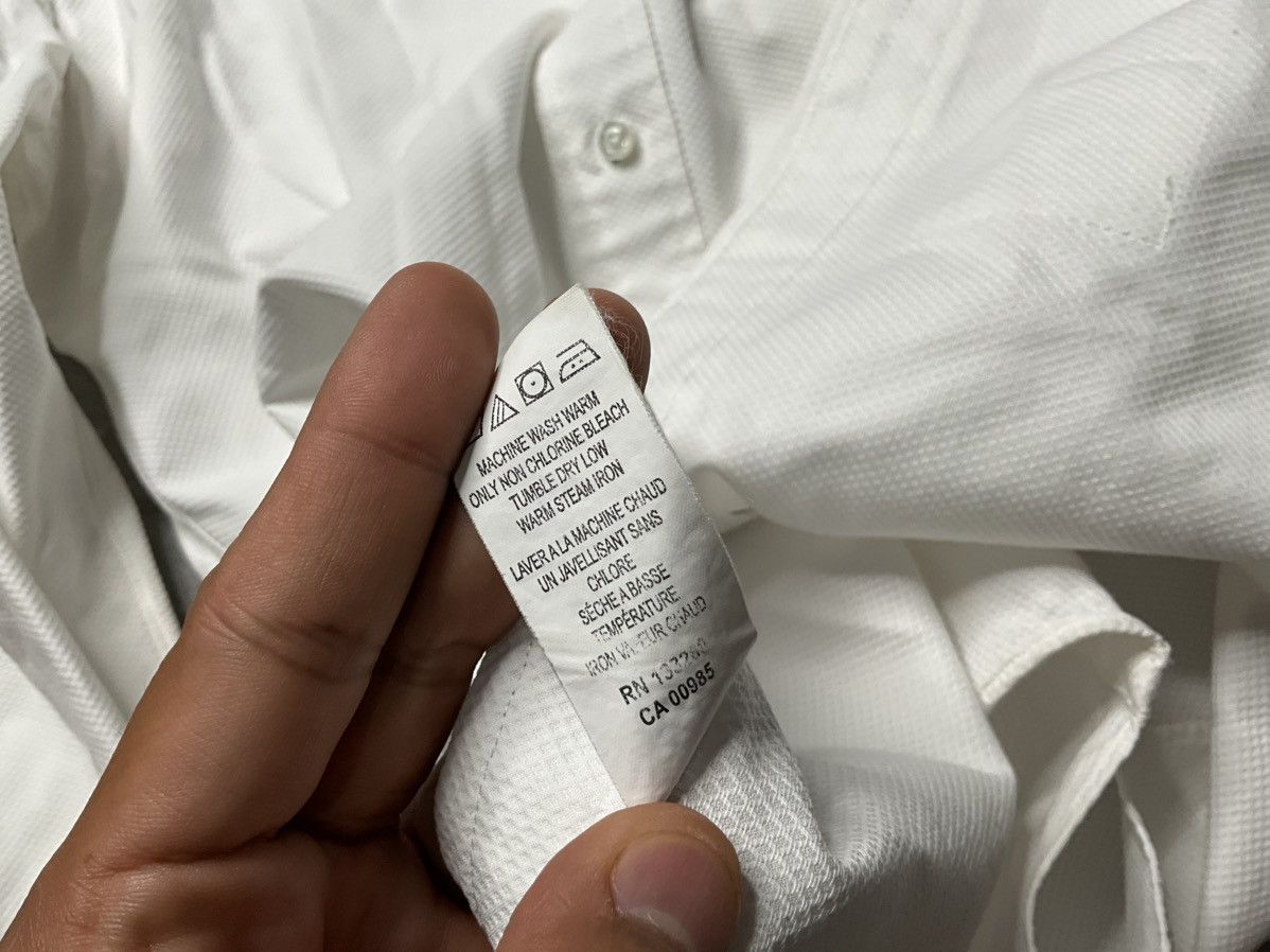 Thom Browne OG Thom Browne Grossgrain Placket textured cotton Shirt Size US XL / EU 56 / 4 - 10 Thumbnail