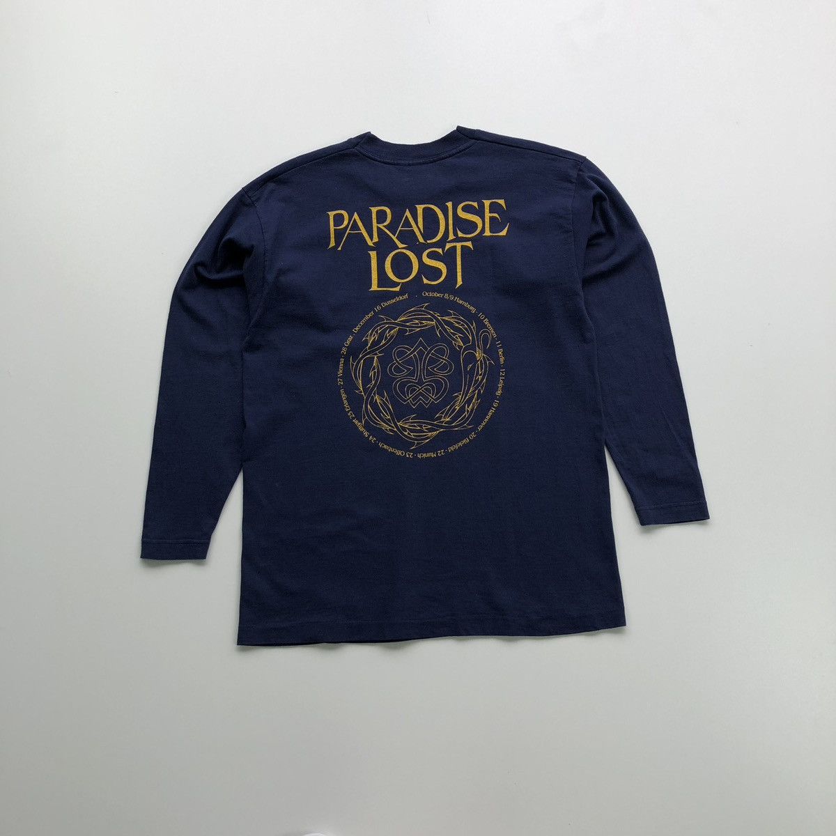 Band Tees × Vintage Paradise Lost 1995 Draconian Times Tour 90’s Long Sleeve Size US L / EU 52-54 / 3 - 3 Thumbnail