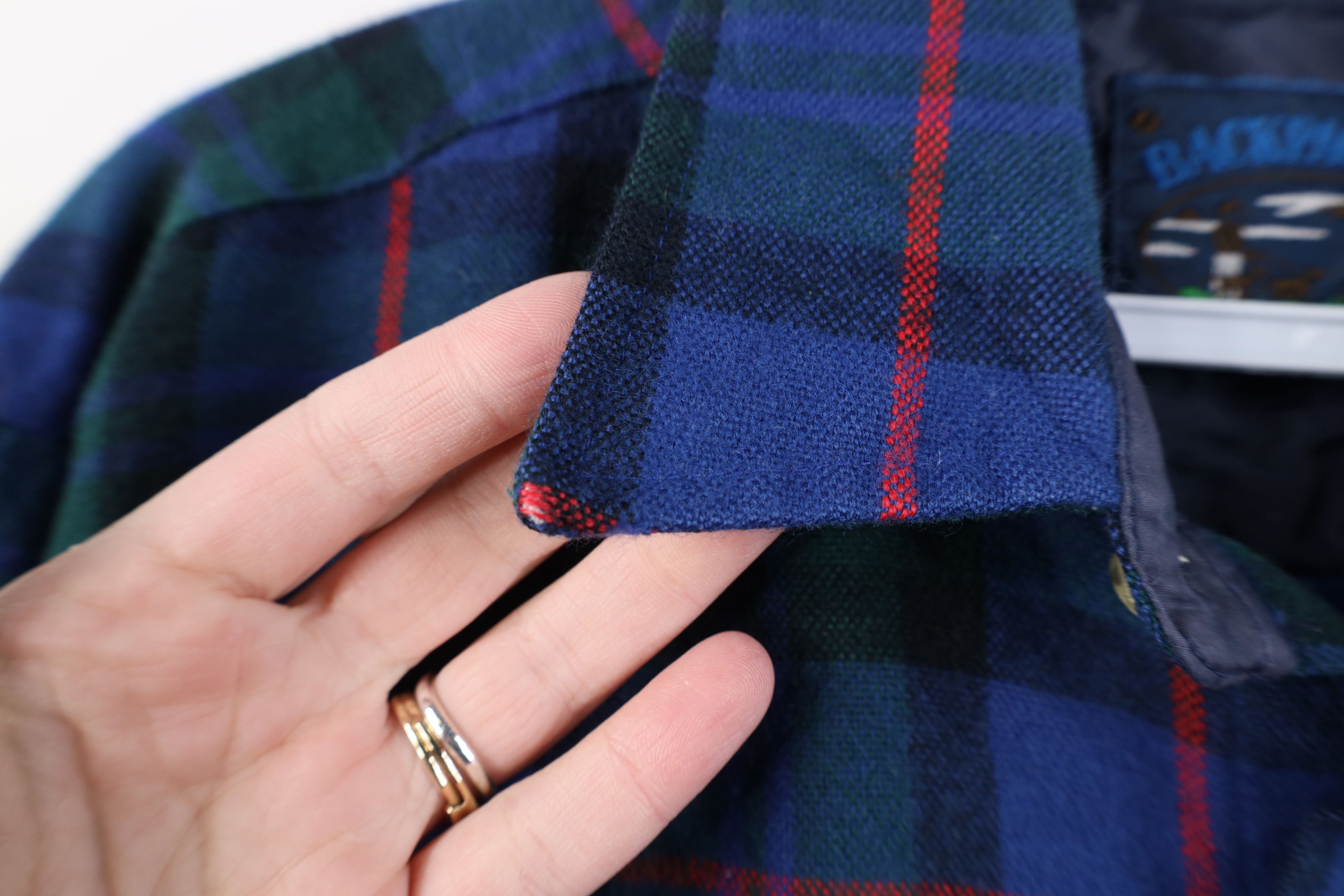 Vintage Vintage 70s 80s Streetwear Pocket Knit Collared Button Shirt Size US M / EU 48-50 / 2 - 5 Thumbnail