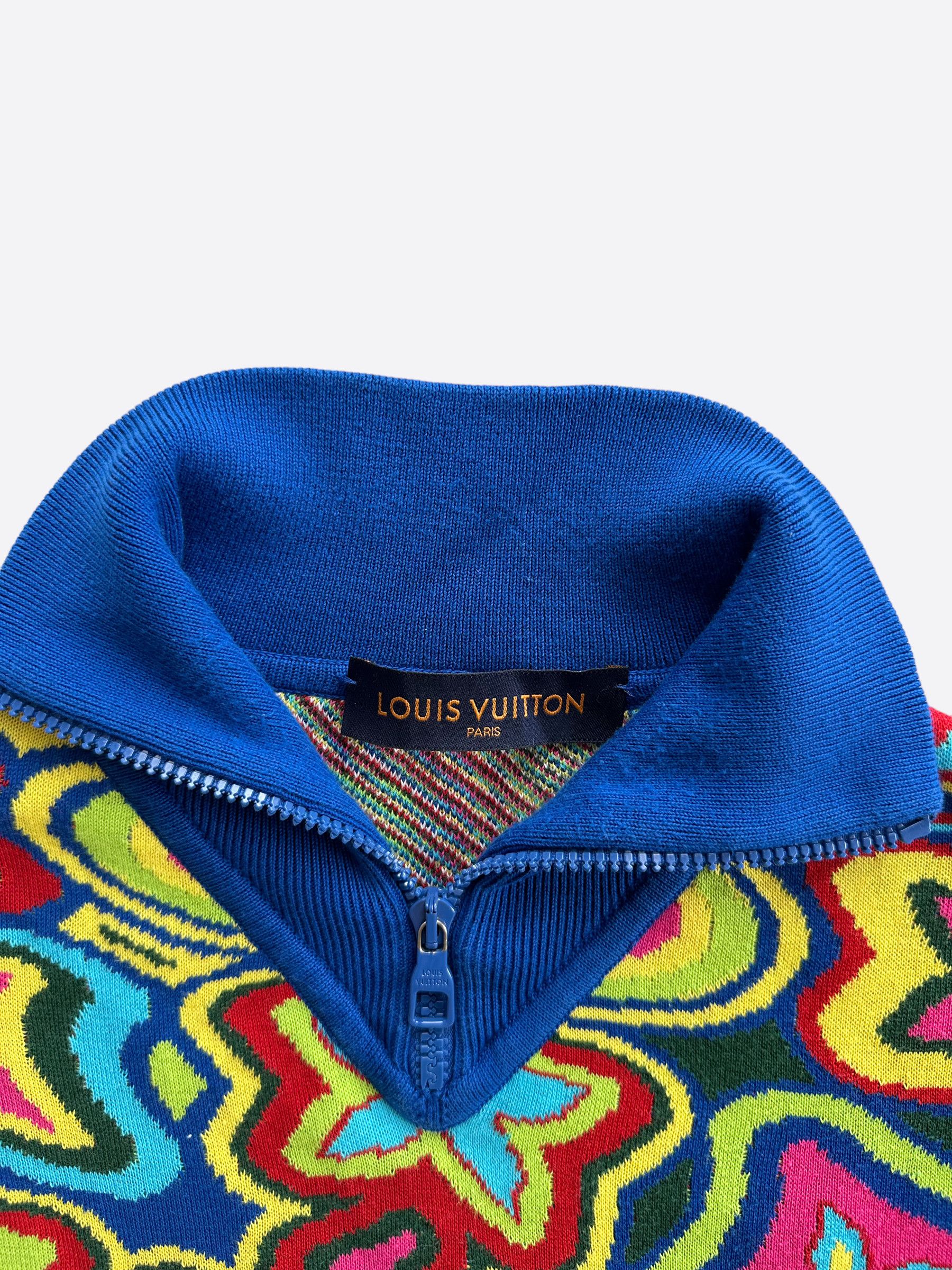 Louis Vuitton Louis Vuitton Psychedelic Quarter Zip Jacket Size US S / EU 44-46 / 1 - 3 Thumbnail