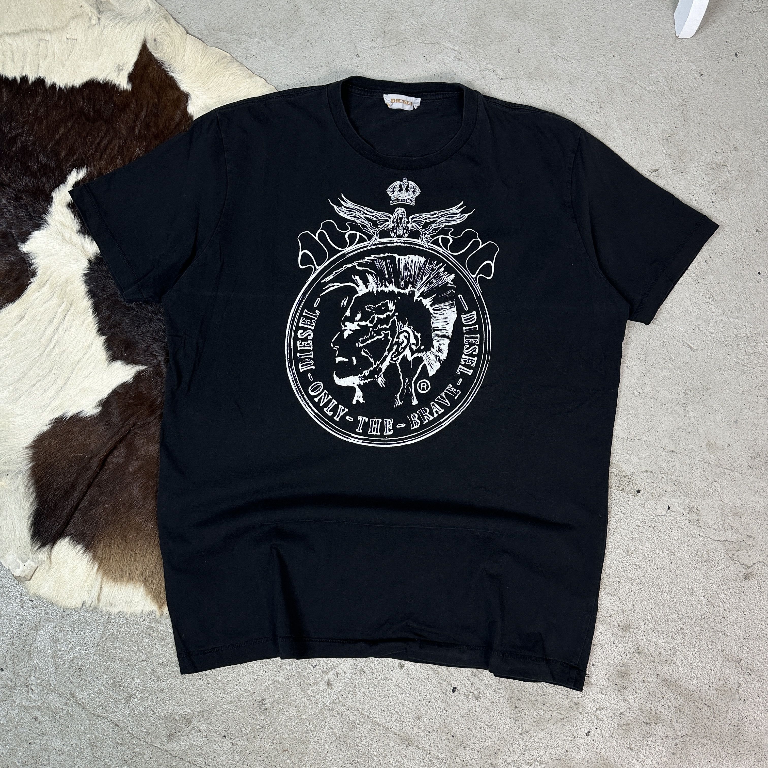 Diesel × Vintage Vintage Diesel T-shirt Size US L / EU 52-54 / 3 - 2 Thumbnail