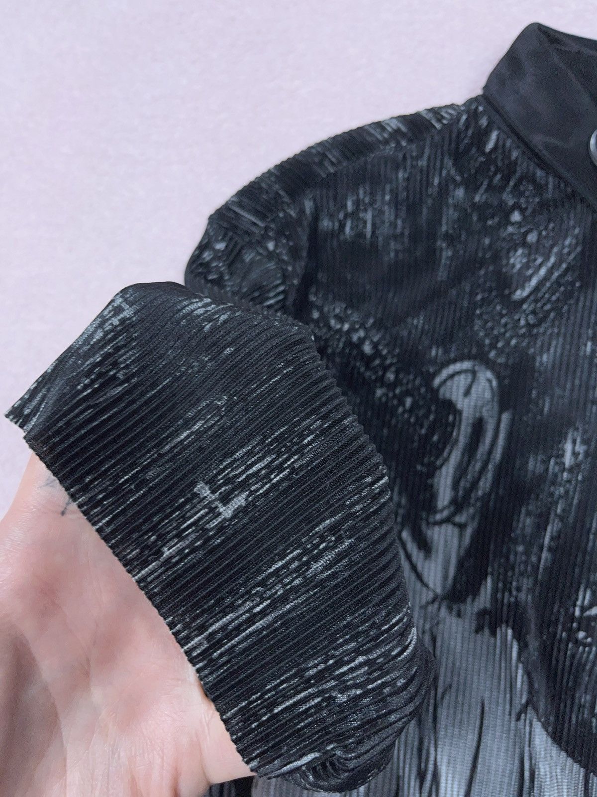 Vintage ➕ vintage pleated samurai studded jersey tee cycling style Size US S / EU 44-46 / 1 - 4 Thumbnail