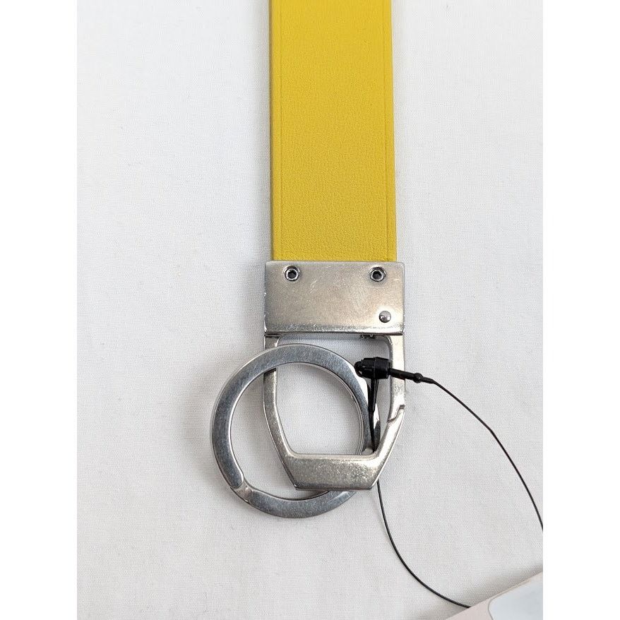 Bottega Veneta o1rshd1 Size: OS/ Nappa Logo/Ottone Keyring in Yellow/Silver Size ONE SIZE - 6 Thumbnail