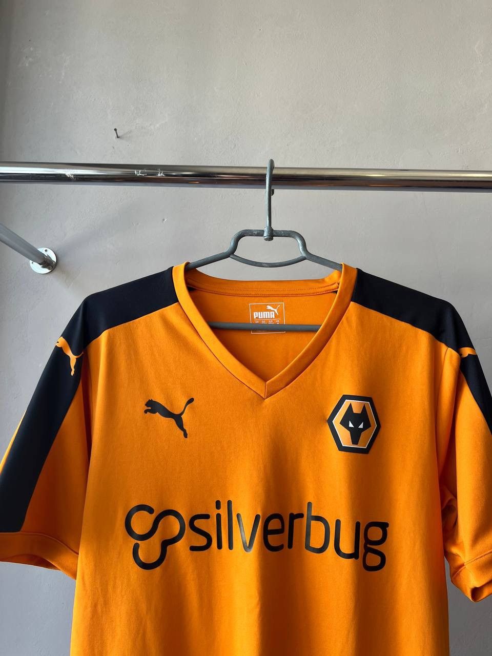Puma 2015/16 WOLVERHAMPTON HOME SOCCER JERSEY FOOTBALL SHIRT PUMA Size US M / EU 48-50 / 2 - 4 Thumbnail