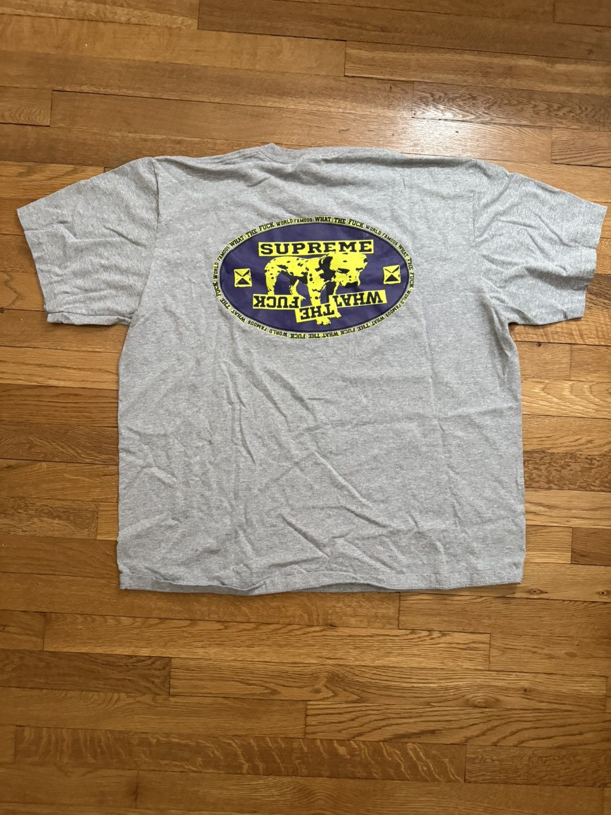 Supreme Supreme WTF Logo Tee Size US XL / EU 56 / 4 - 3 Thumbnail