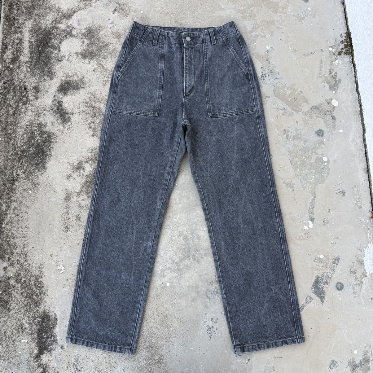 GU Vintage Gu Faded Black Bush Pants W28 Size US 28 / EU 44 - 1 Thumbnail