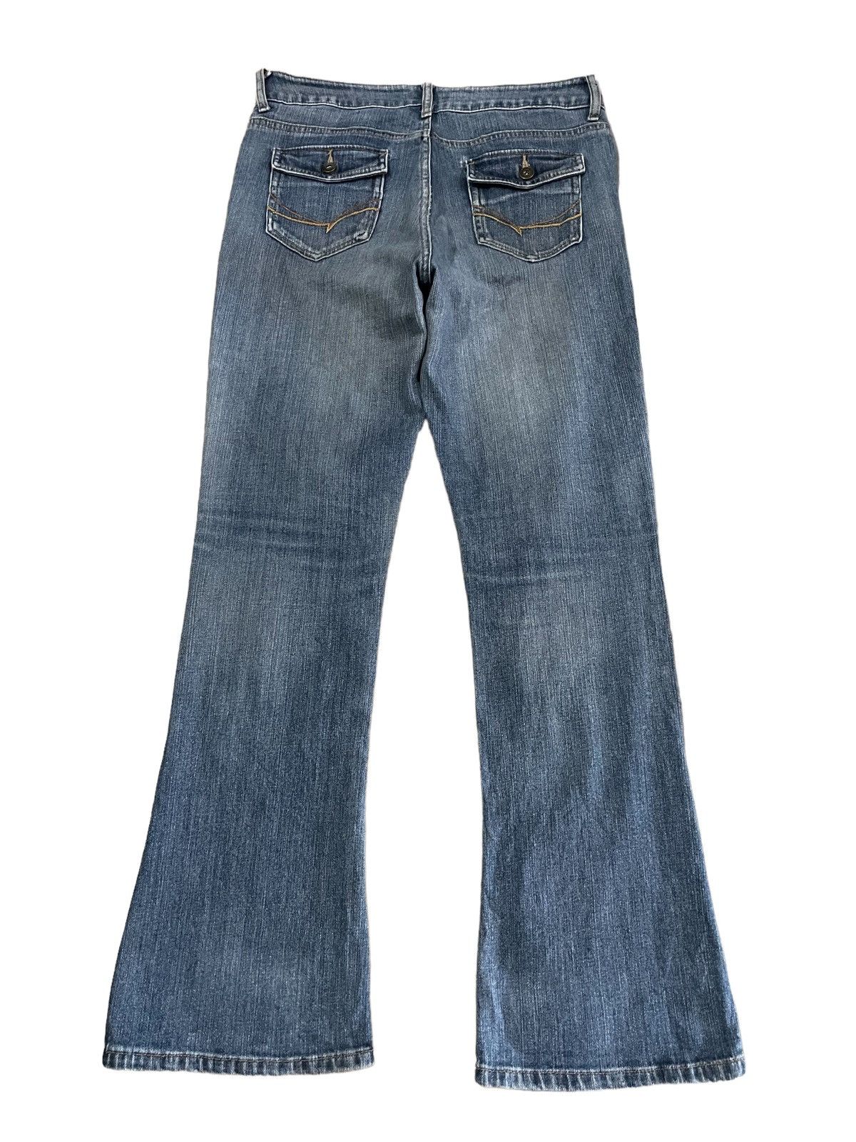 Japanese Brand Vintage Japanese Denim Streetwear Blue Wash Bootcut Jeans Size US 30 / EU 46 - 7 Thumbnail