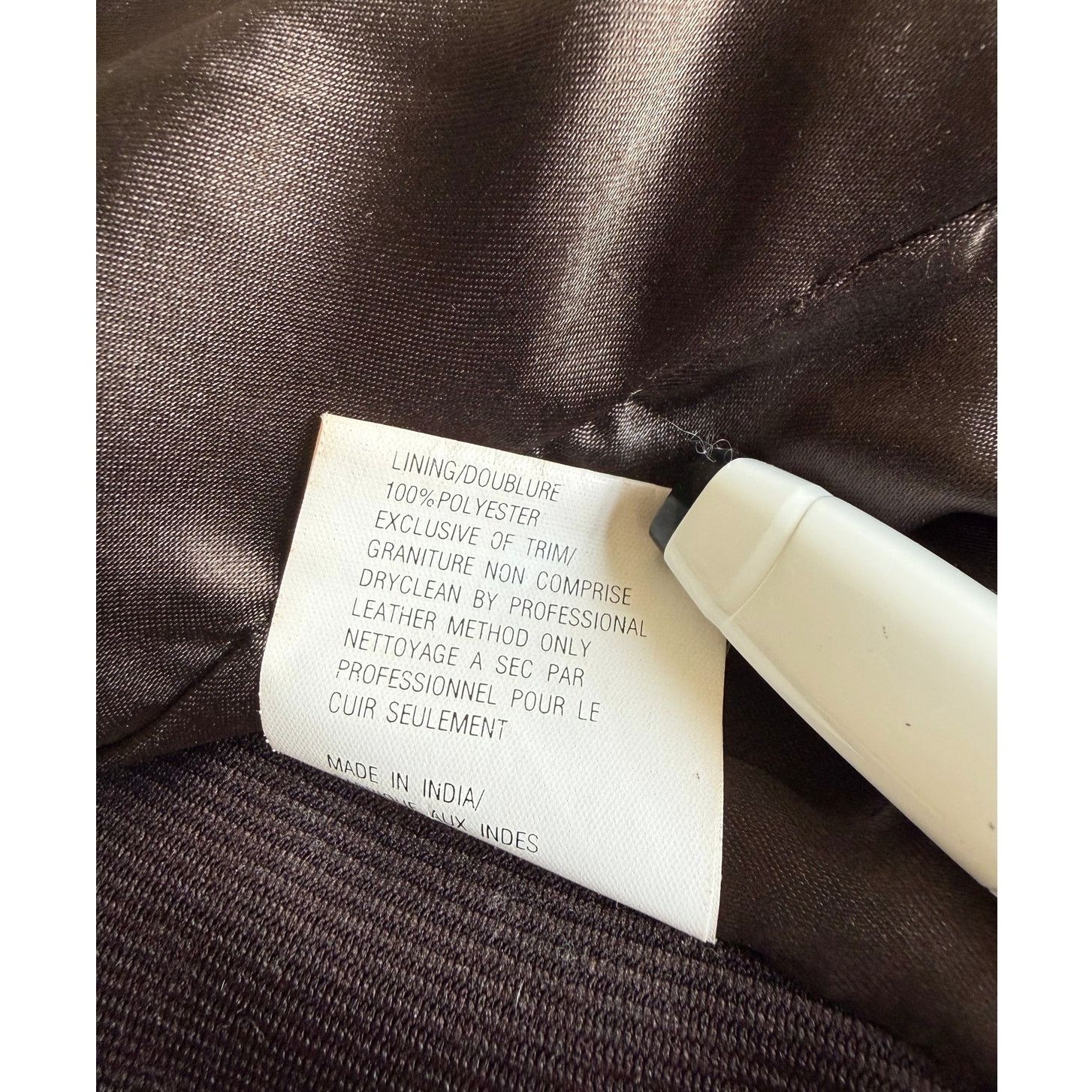 Wilsons Leather 90s Bagatelle Brown Leather Vest Fitted Knit Back Size L Size L / US 10 / IT 46 - 5 Thumbnail