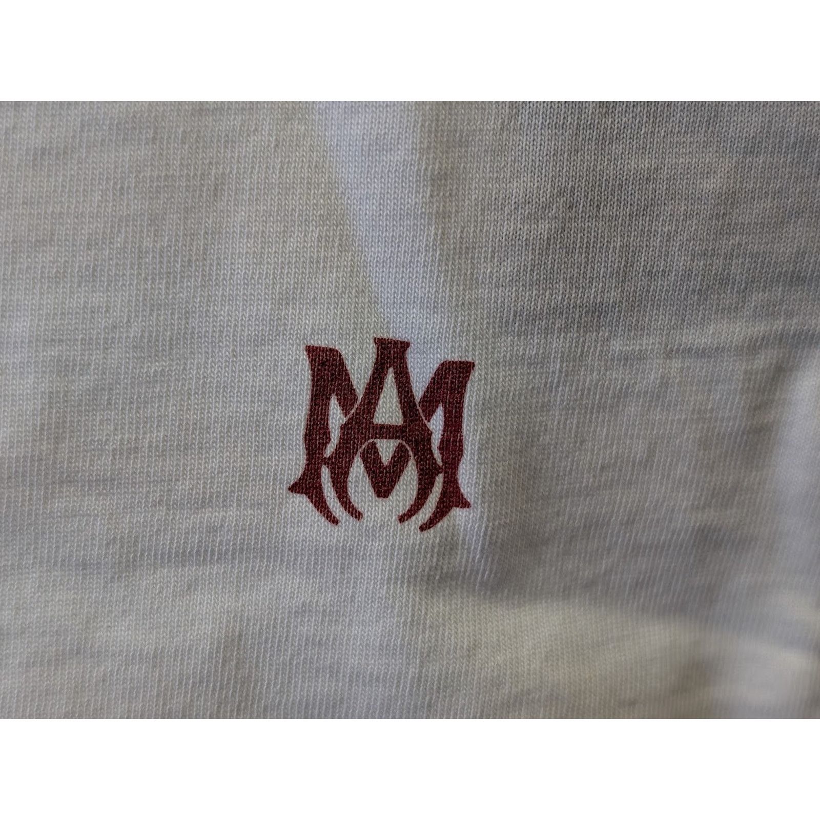 Amiri o1rshd1 Q:2 / Ma Paisley Short Sleeve T-Shirt in White Size US L / EU 52-54 / 3 - 10 Thumbnail