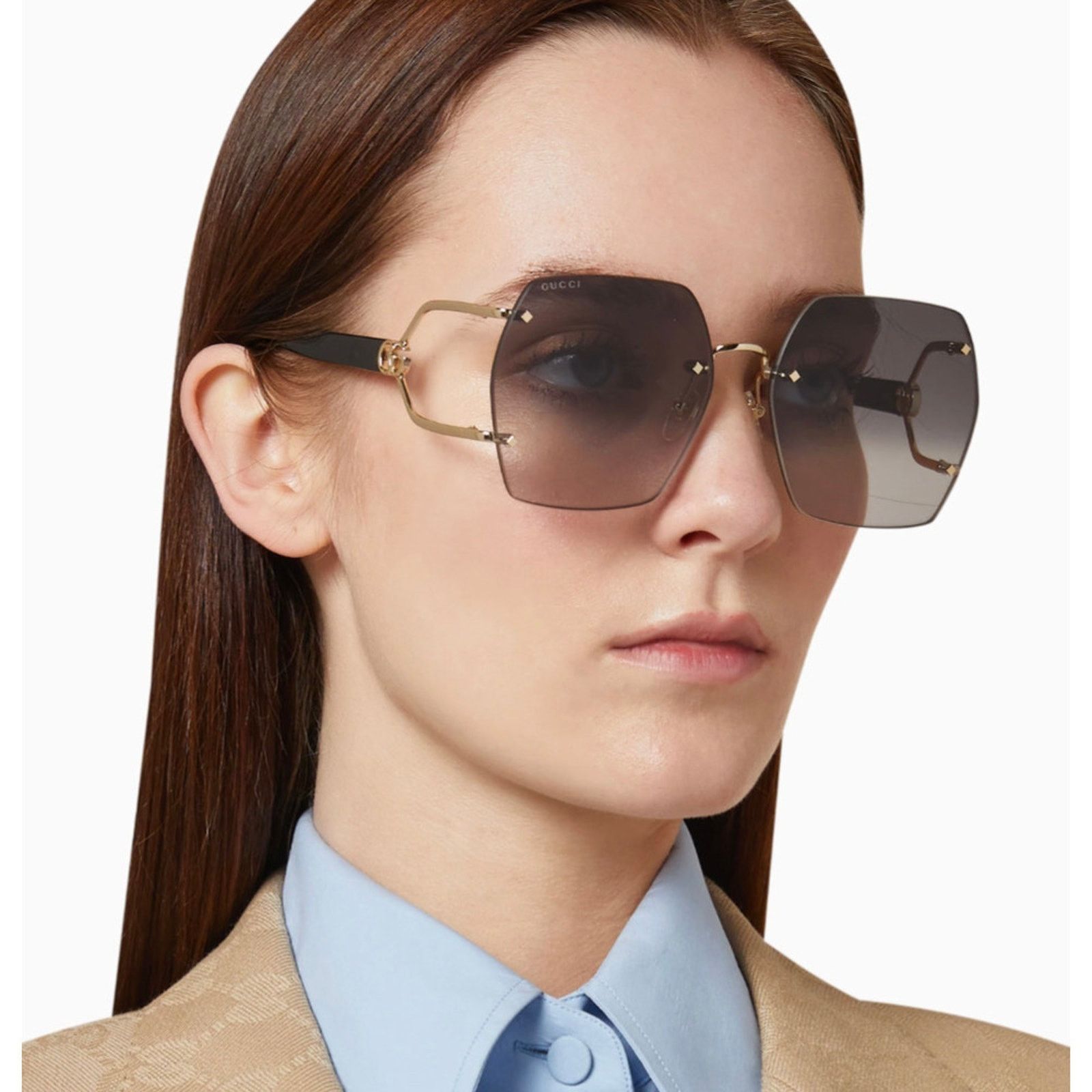 Gucci NWT Gucci GG1562S-001 Sunglasses(GG1562S-001-62)