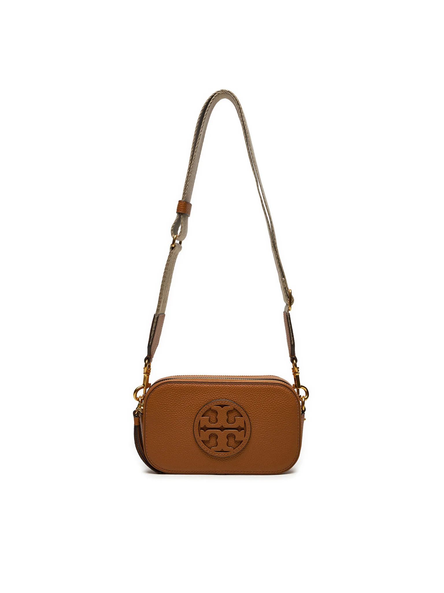 Tory Burch o1s22i1n1024 Size: OS / Miller Mini Crossbody Bag in Brown Size ONE SIZE - 6 Thumbnail