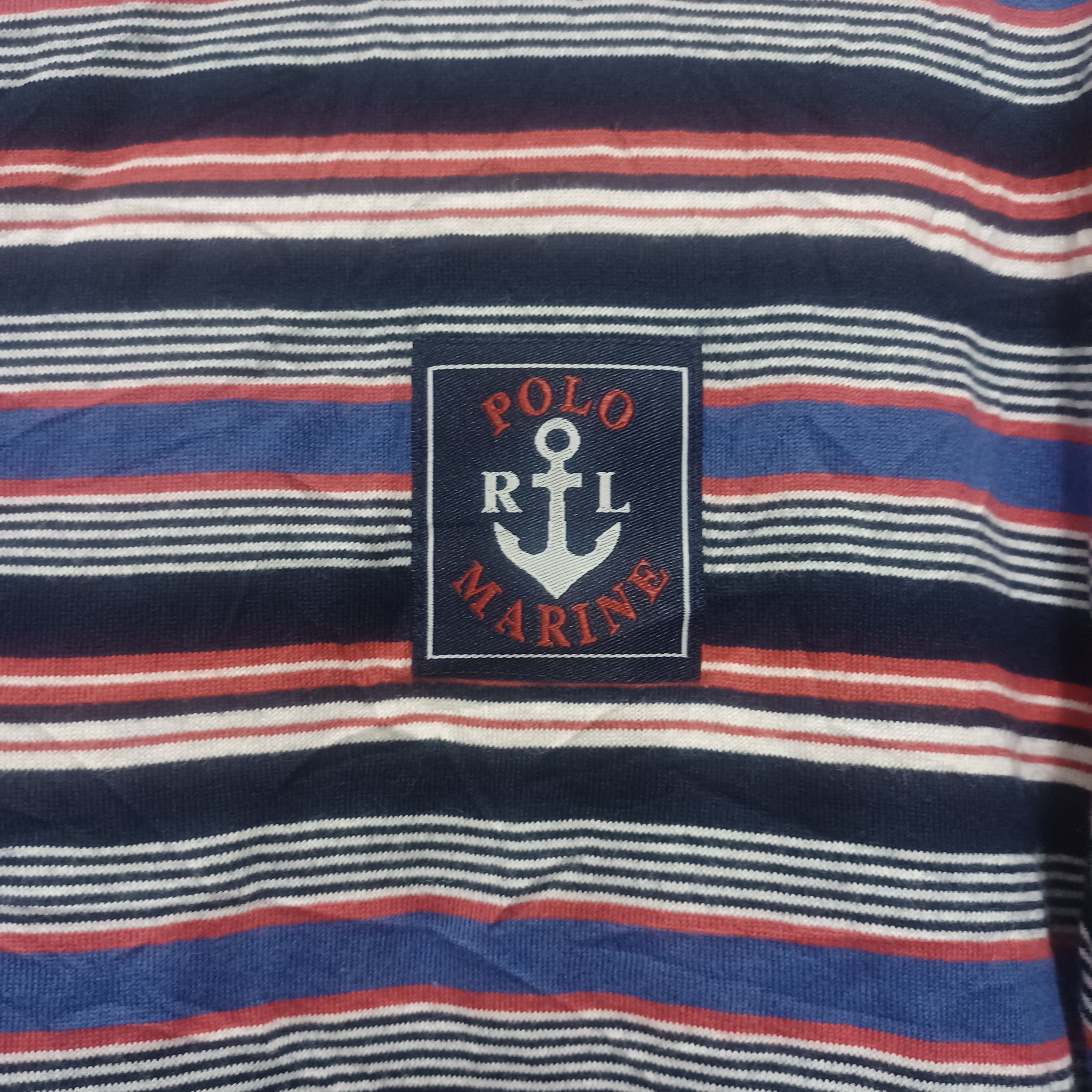 Polo Ralph Lauren POLO RALPH LAUREN MARINE STRIPED TSHIRT Size US M / EU 48-50 / 2 - 2 Thumbnail