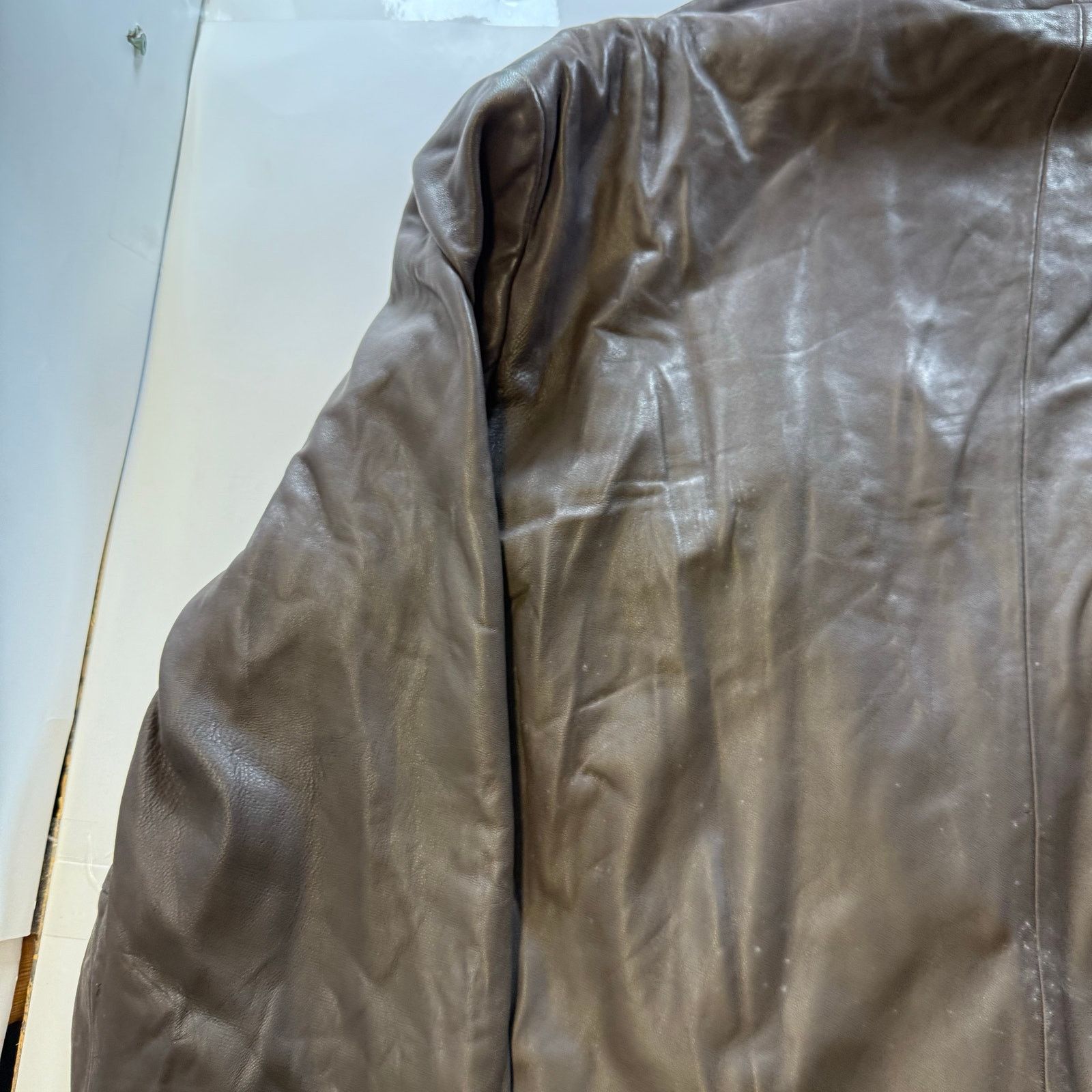 Other Leather USA Jacket Brown/Brown Size 2XL Size US XXL / EU 58 / 5 - 16 Thumbnail