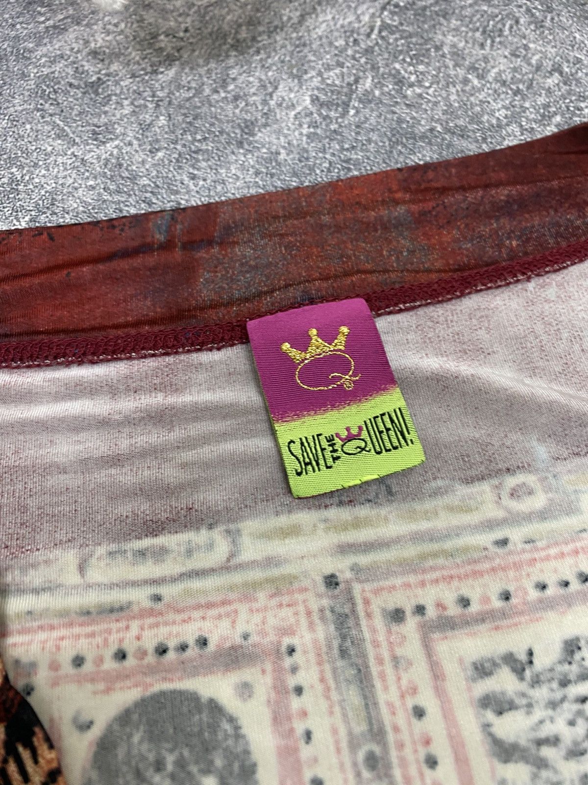 Jean Paul Gaultier × Vintage Save the queen vintage dress like gaultier Size L / US 10 / IT 46 - 12 Thumbnail