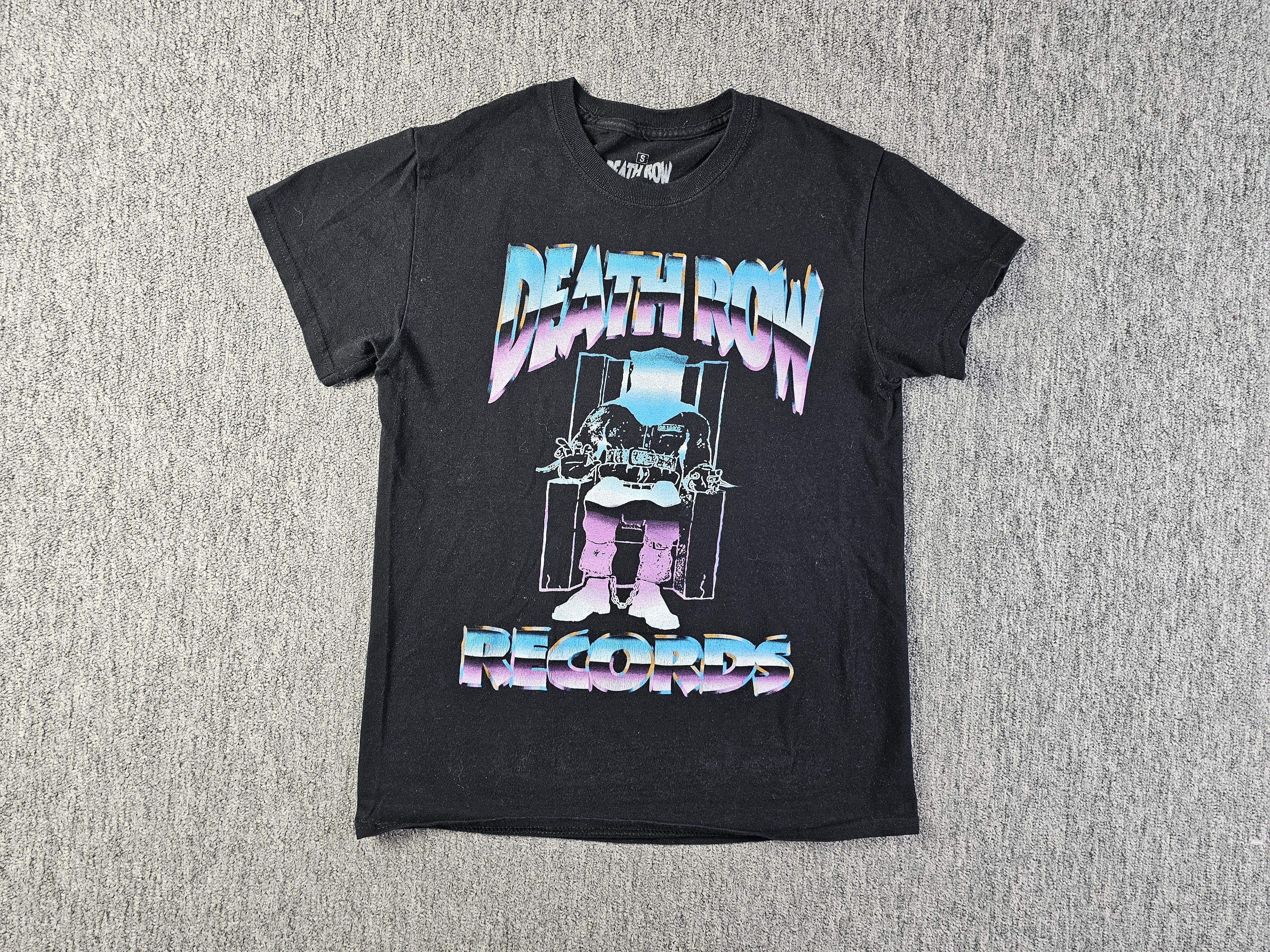 Death Row Records Death Row Records Electric Chair Tee Black Cotton S Ripple Size S / US 4 / IT 40 - 5 Thumbnail