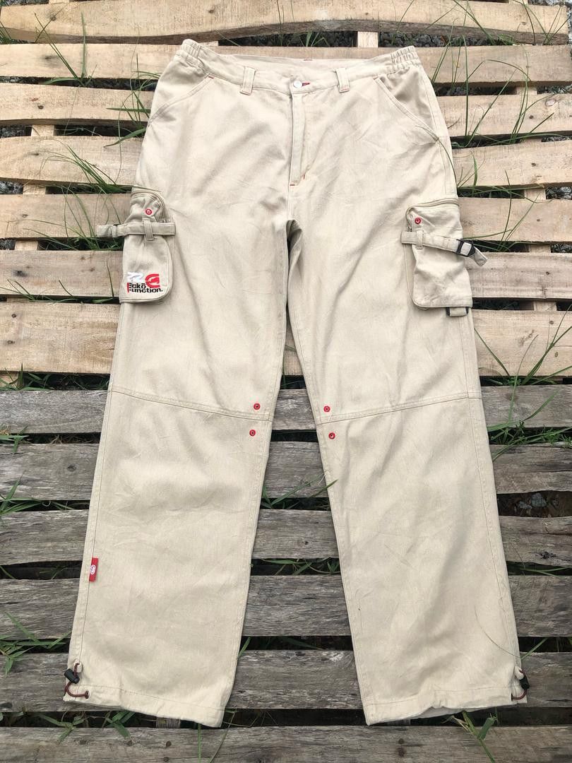 Ecko Unltd. × Vintage Vintage Echo Function Cargo Pants Size US 34 / EU 50 - 1 Thumbnail