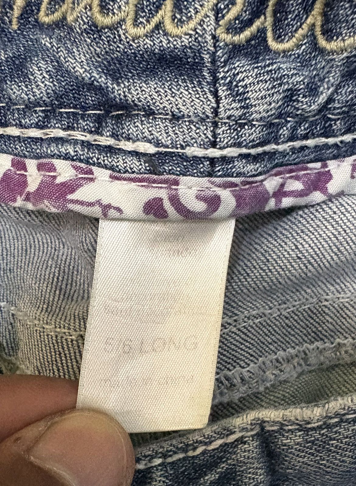 Vintage Maurices Streetwear Jeans Flared Denim Size US 31 - 18 Thumbnail