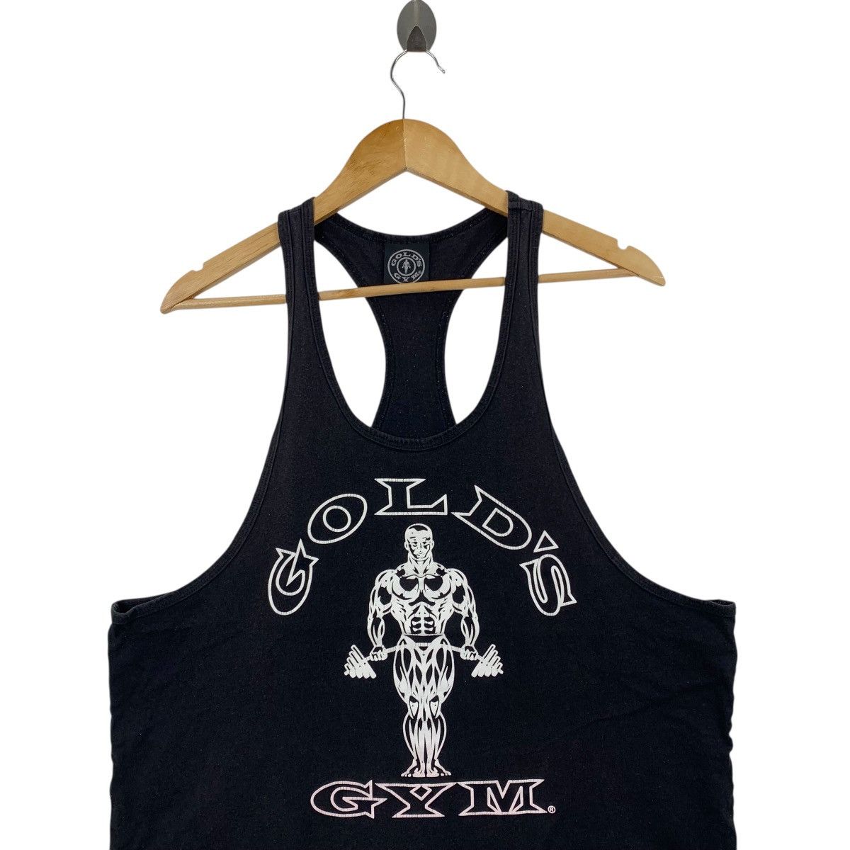 Vintage Vintage GOLD’S GYM USA Singlet Tank Sleeveless Tshirt Size US L / EU 52-54 / 3 - 2 Thumbnail