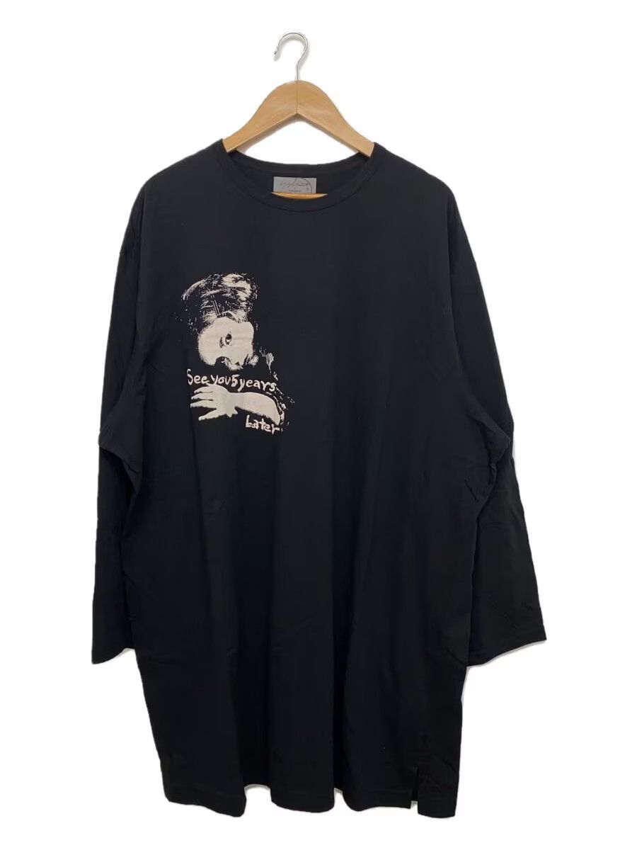 Yohji Yamamoto yohji yamamoto POUR HOMME Cotton/BLK Long sleeve T-shirt Size US L / EU 52-54 / 3 - 1 Thumbnail