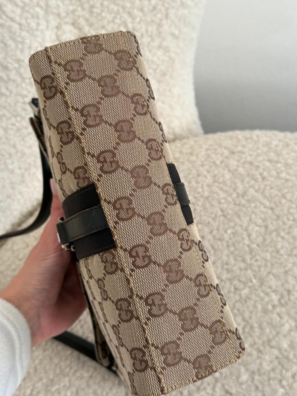 Gucci Gucci Jackie GG Canvas Shoulder Bag Size ONE SIZE - 10 Thumbnail