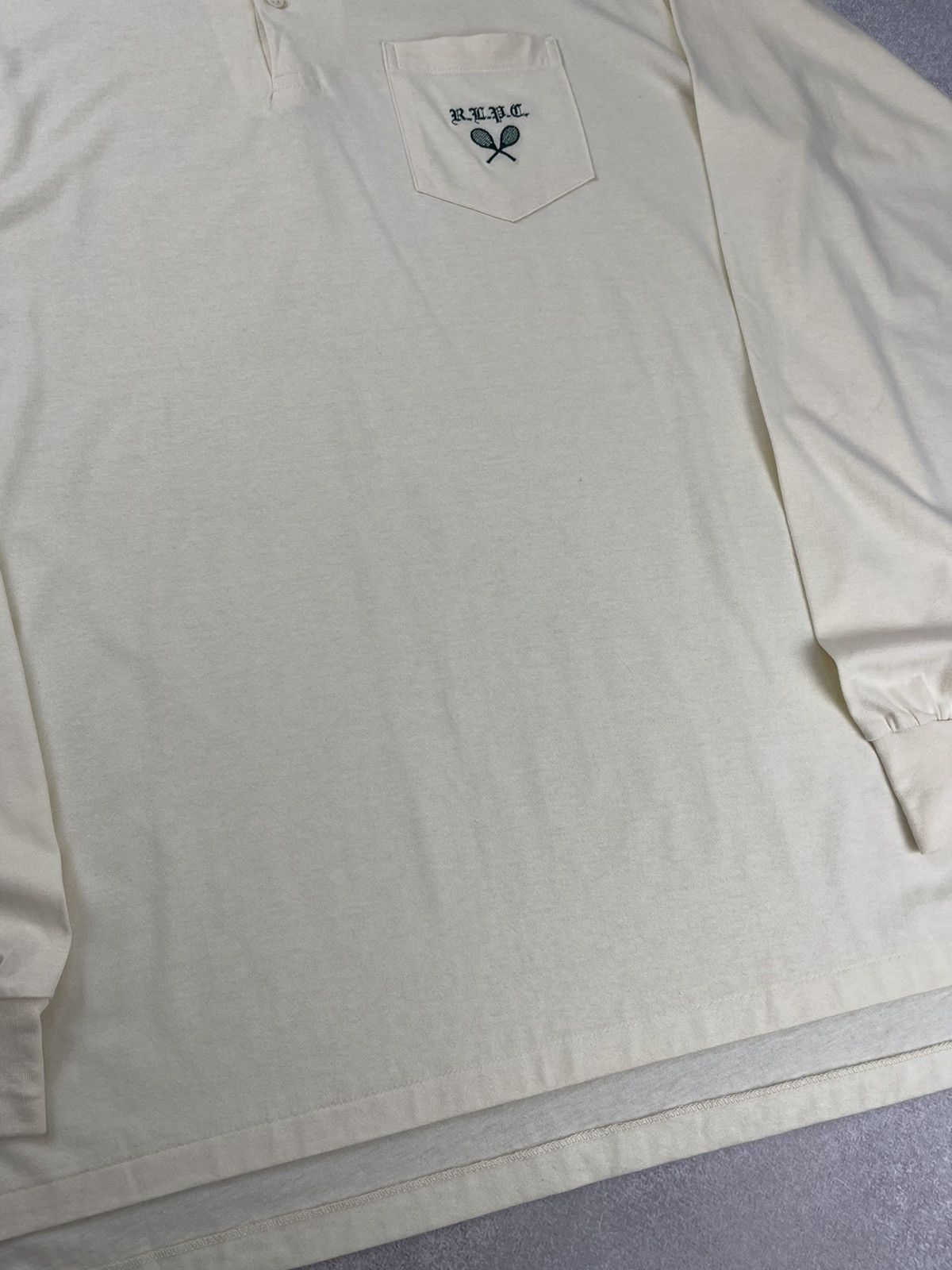 Polo Ralph Lauren × Ralph Lauren × Vintage Vintage Polo Ralph Lauren Tennis Rugby Long Sleeve Size US L / EU 52-54 / 3 - 4 Thumbnail