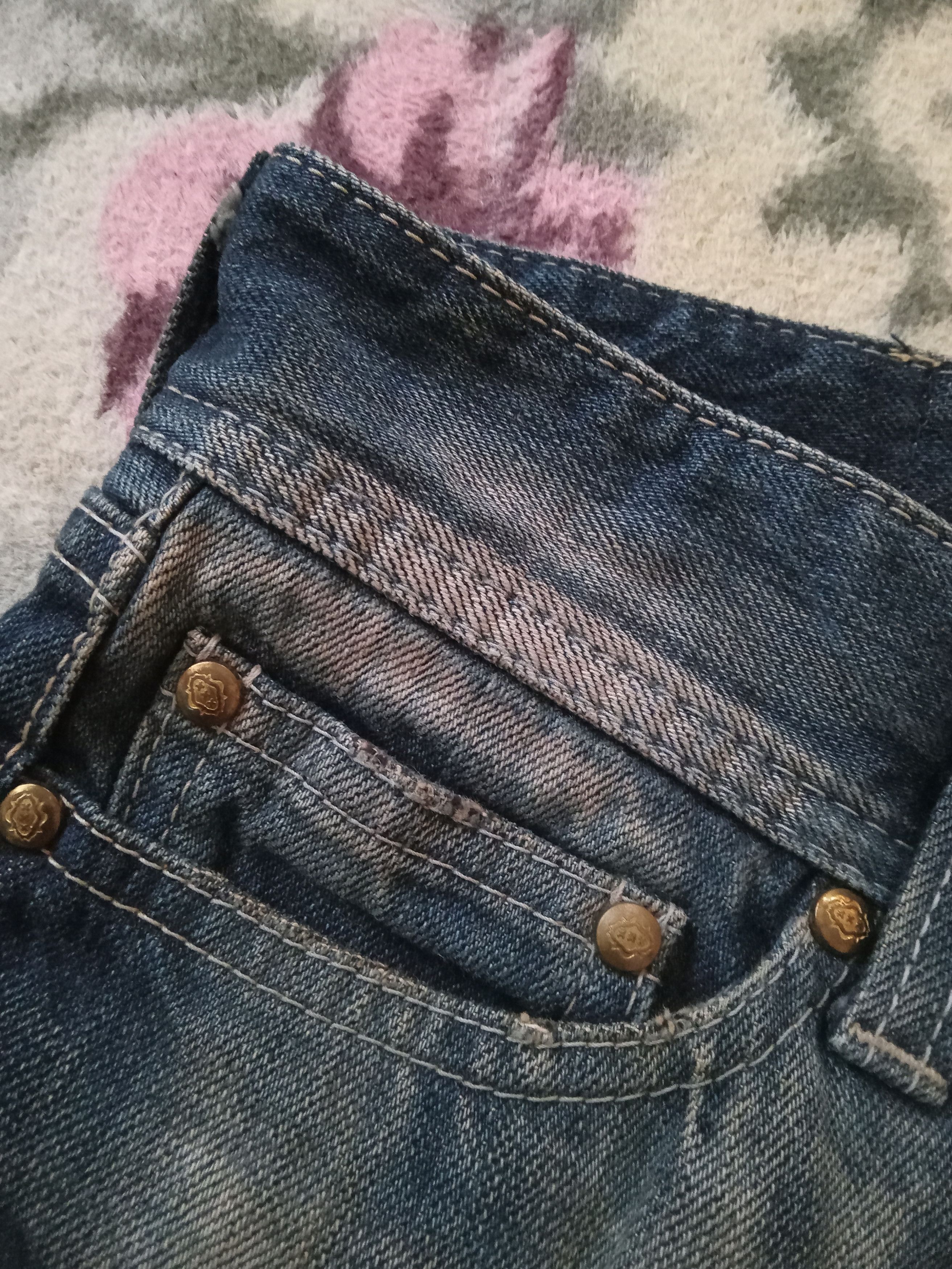 Vanquish Vanquish Gold Flare Jeans Size 32" / US 10 / IT 46 - 8 Thumbnail