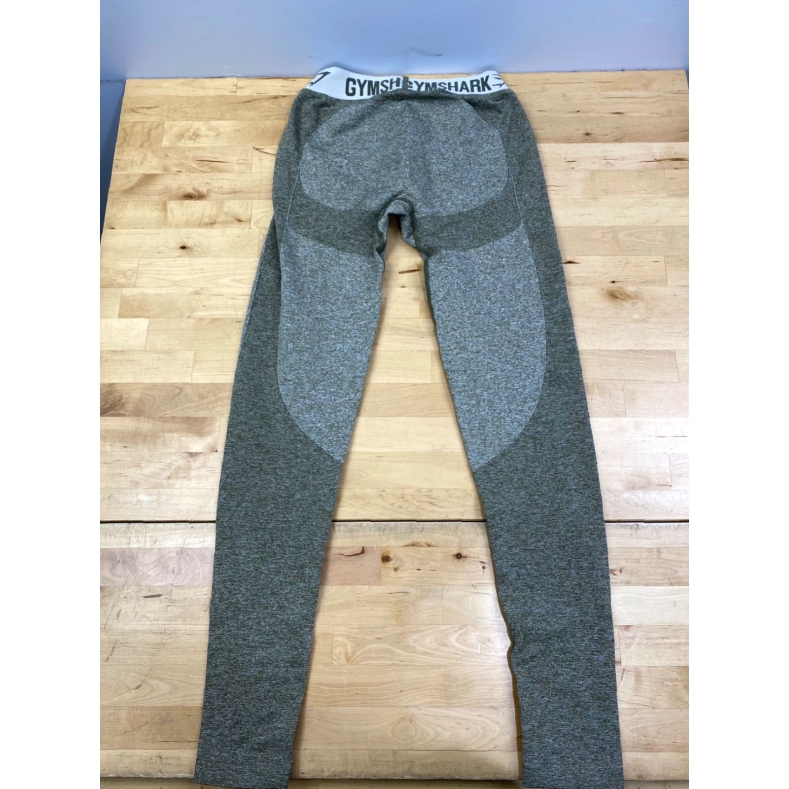 Gymshark GymShark Leggings Womens S Green Activewear Gym Training Size 28" / US 6 / IT 42 - 6 Thumbnail