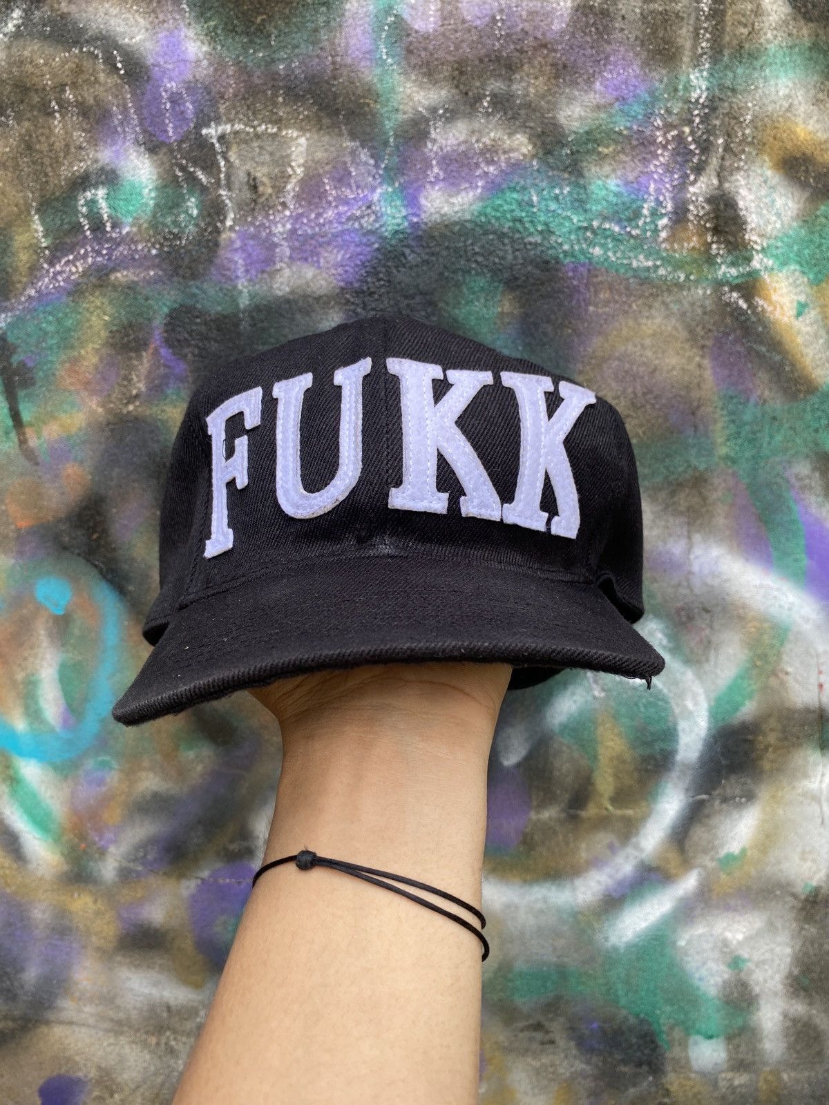Hysteric Glamour × Japanese Brand × PPFM 🖤 Snapback Fukk hats Label Classic Size ONE SIZE - 5 Thumbnail