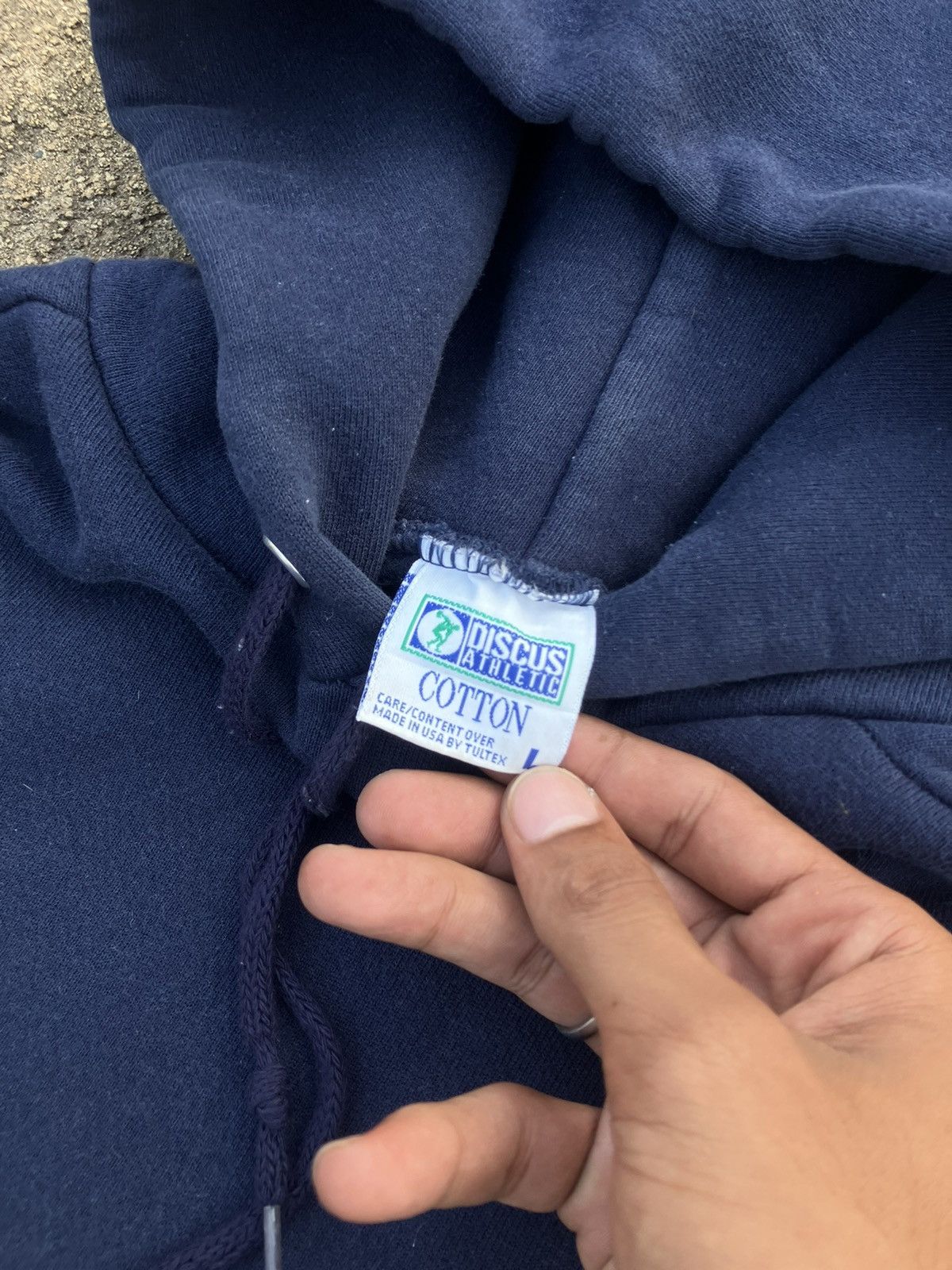 Old Navy × Vintage Vintage Discus Navy SEA. Size US M / EU 48-50 / 2 - 7 Thumbnail