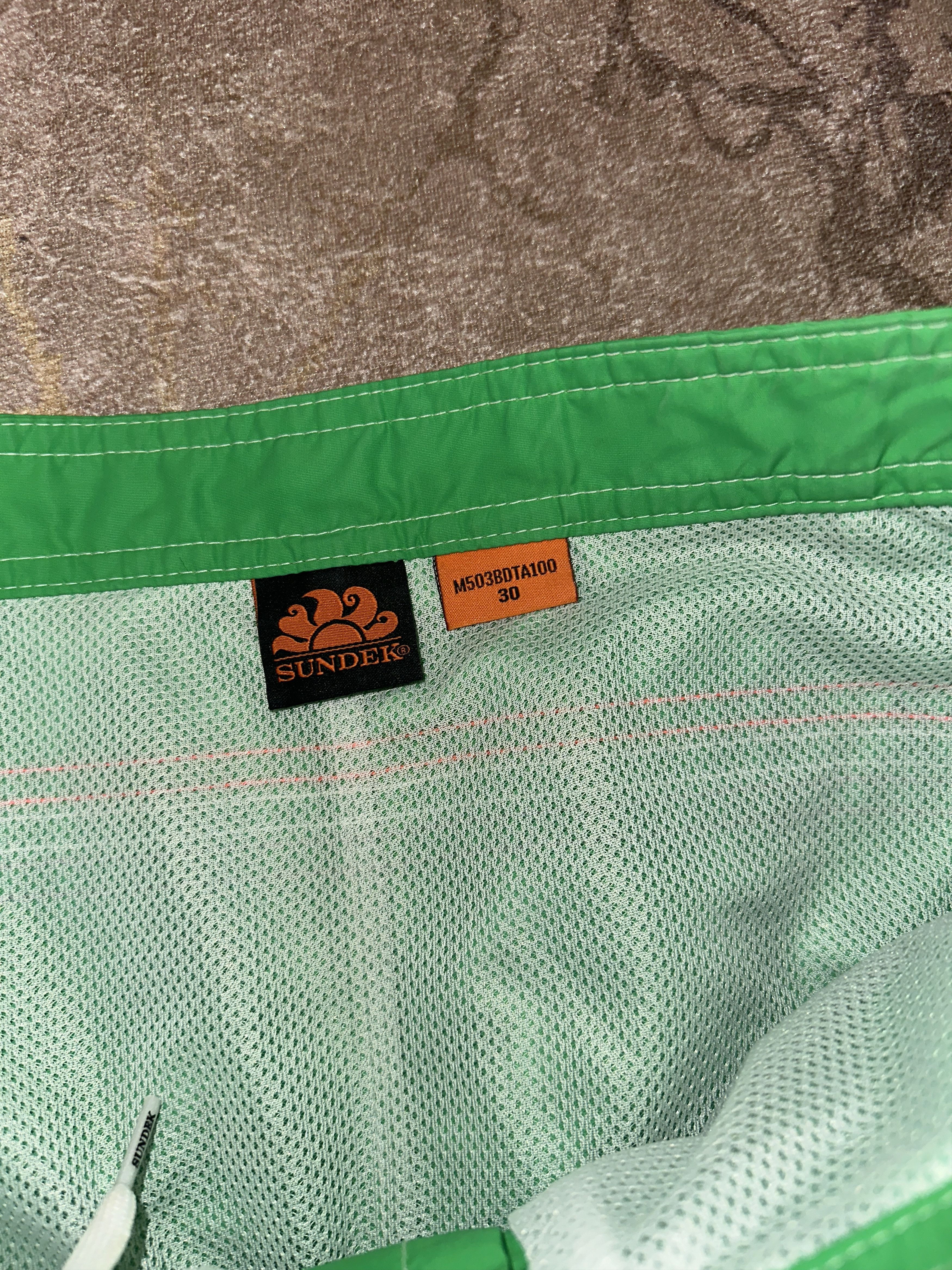 Sundek Long Sundek 30 Beach Board Shorts Trunks Bath Suit size 30 S Size US 30 / EU 46 - 4 Thumbnail