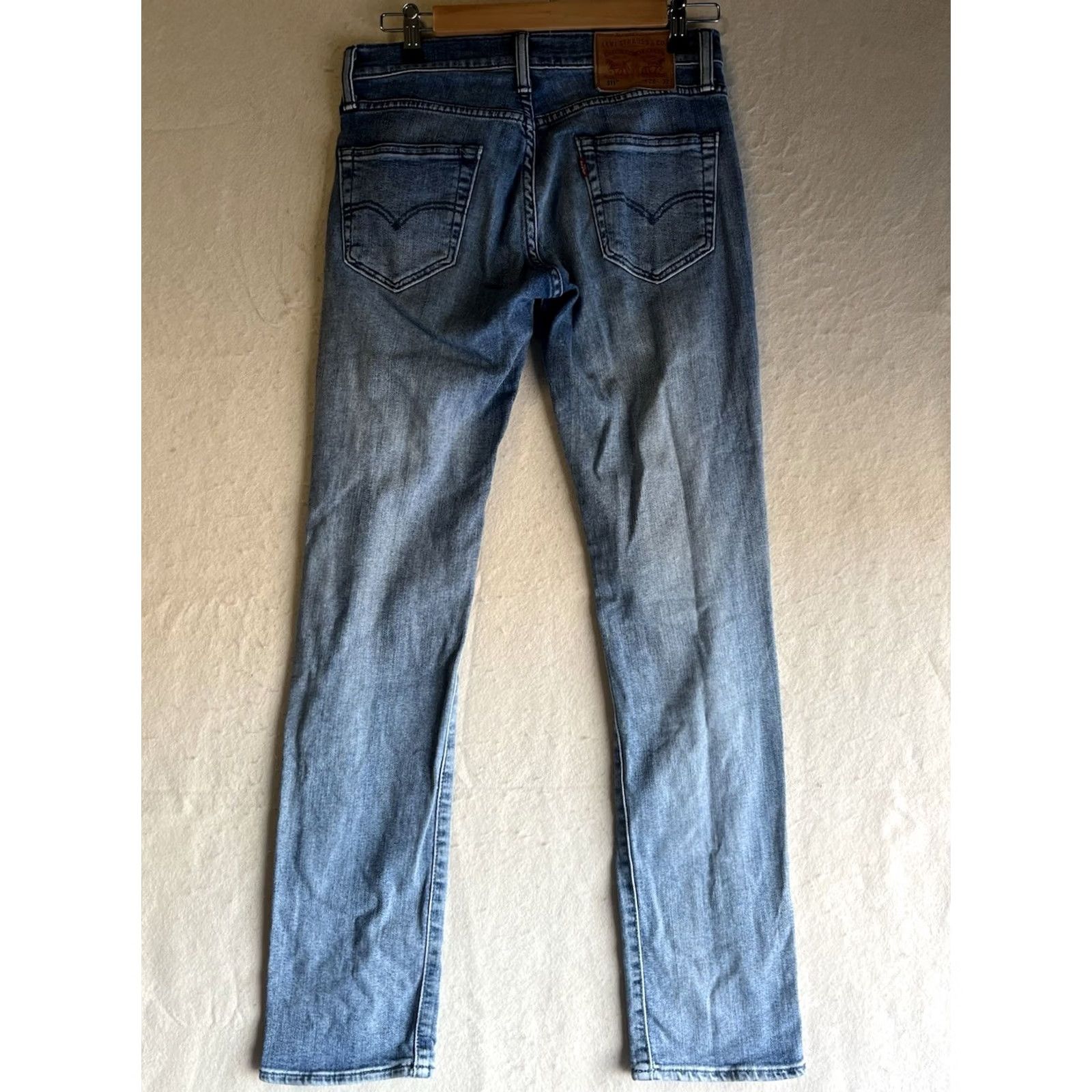 Levi's Levi's 511 Blue Denim Jeans Men's Size 28x32 Size US 28 / EU 44 - 2 Thumbnail
