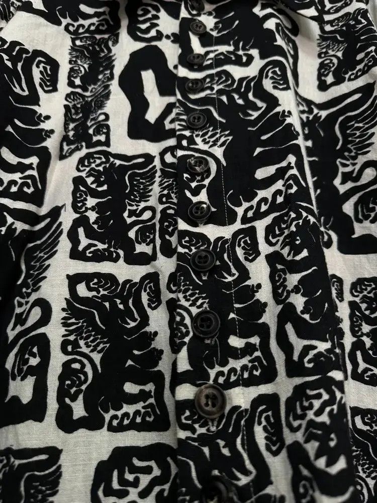 John Alexander Skelton John Alexander Skelton 21SS Meth Print Shirt Size US M / EU 48-50 / 2 - 3 Thumbnail