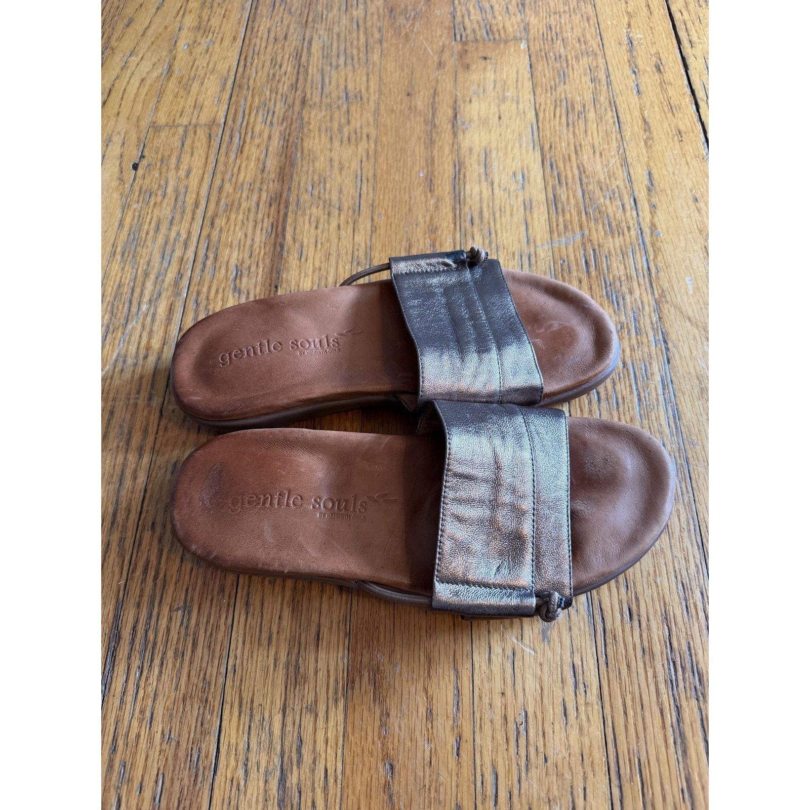 Gentle Souls Gentle Souls Shoes Sandals Womens Size 5.5 Bronze Leather Size US 5.5 / IT 35.5 - 3 Thumbnail