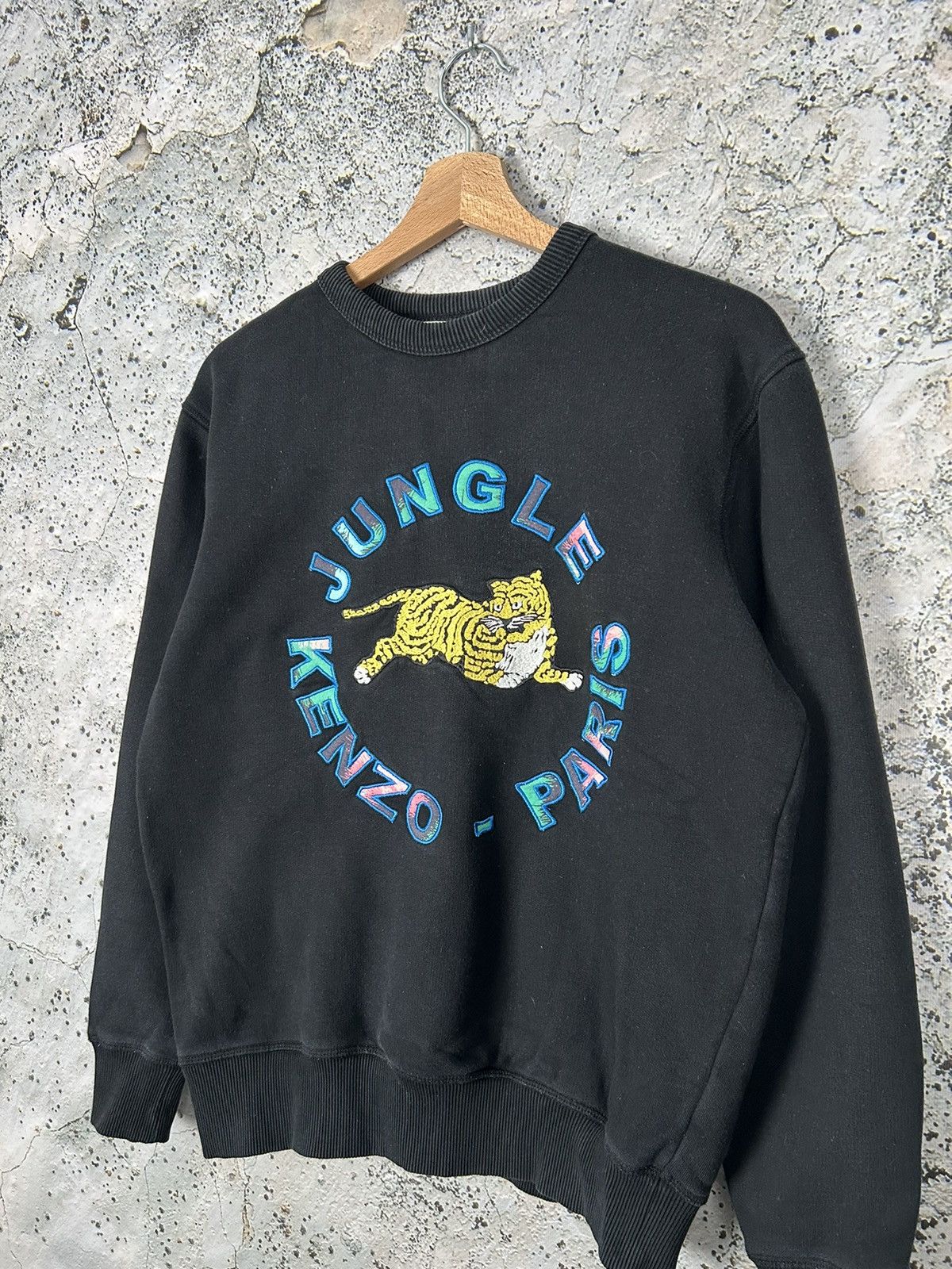 H&M × Kenzo Kenzo Jungle x H&M Big Logo Crewneck Designer Streetwear Size US S / EU 44-46 / 1 - 2 Thumbnail