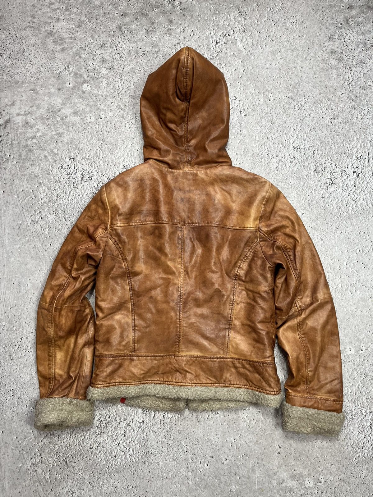 Other Avant Garde Faux Shearling Leather Jacket Womens L Size L / US 10 / IT 46 - 15 Thumbnail