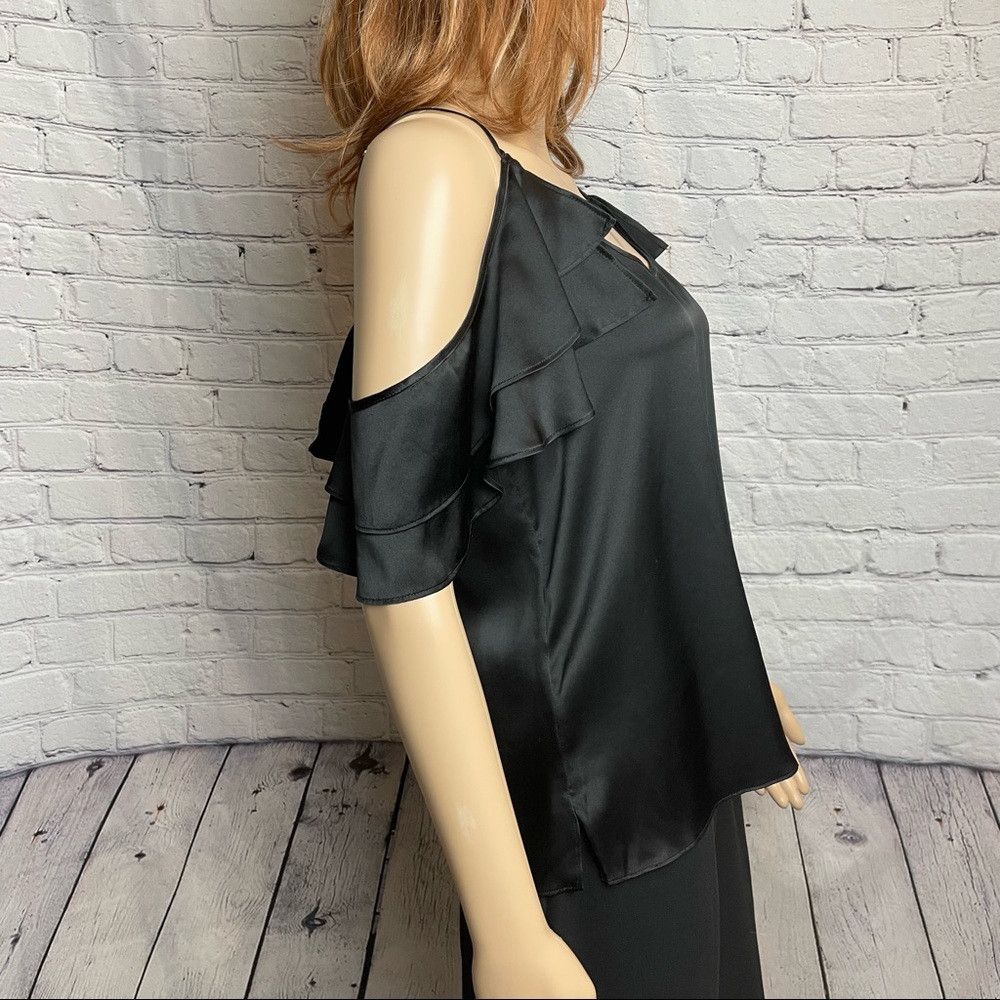 CAMI NYC NWT New $168 Cami NYC The Samantha Cold Shoulder Silk Top B Size S / US 4 / IT 40 - 9 Thumbnail