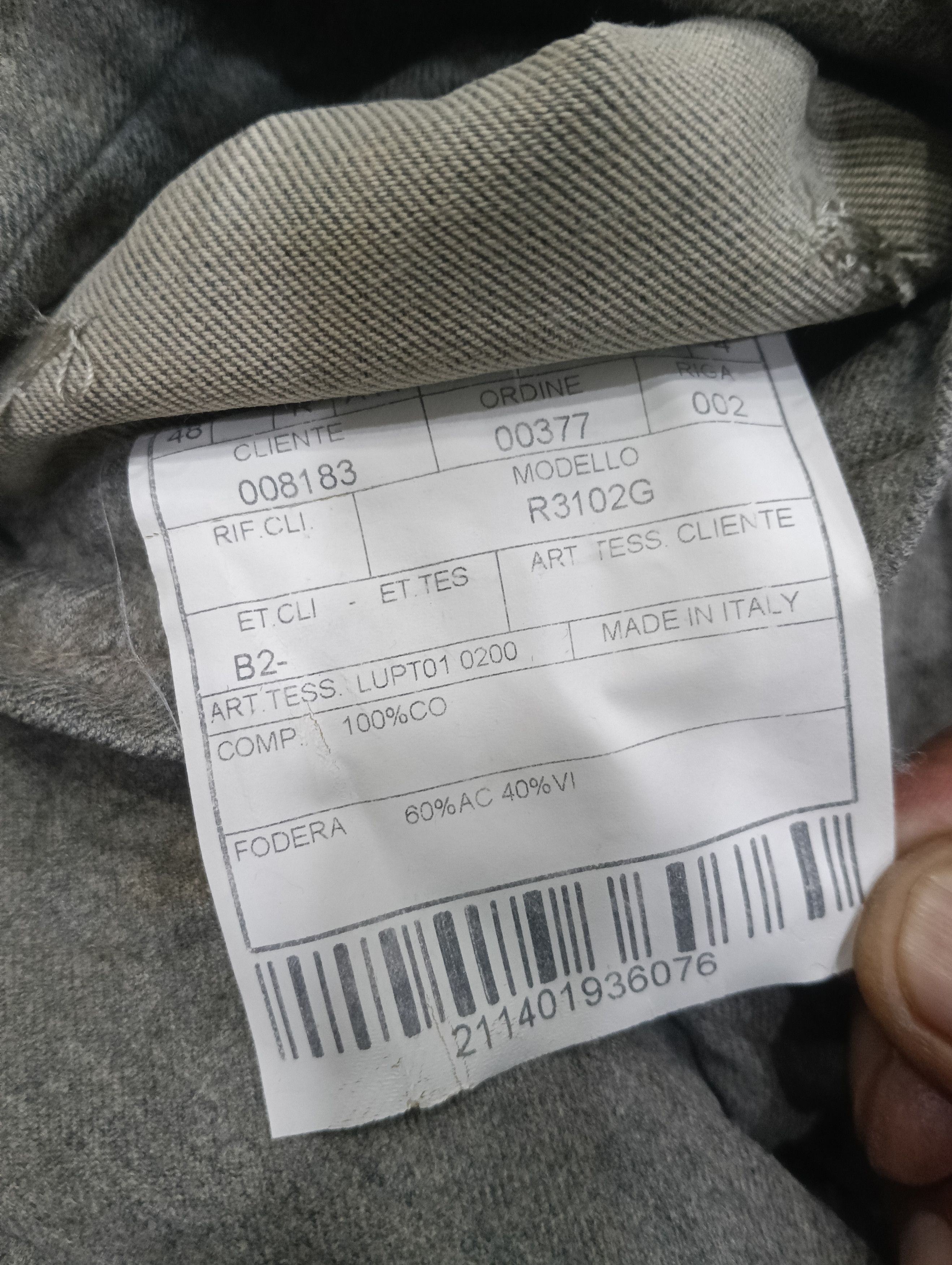 Boglioli Boglioli Smart Coat Size 48L - 10 Thumbnail