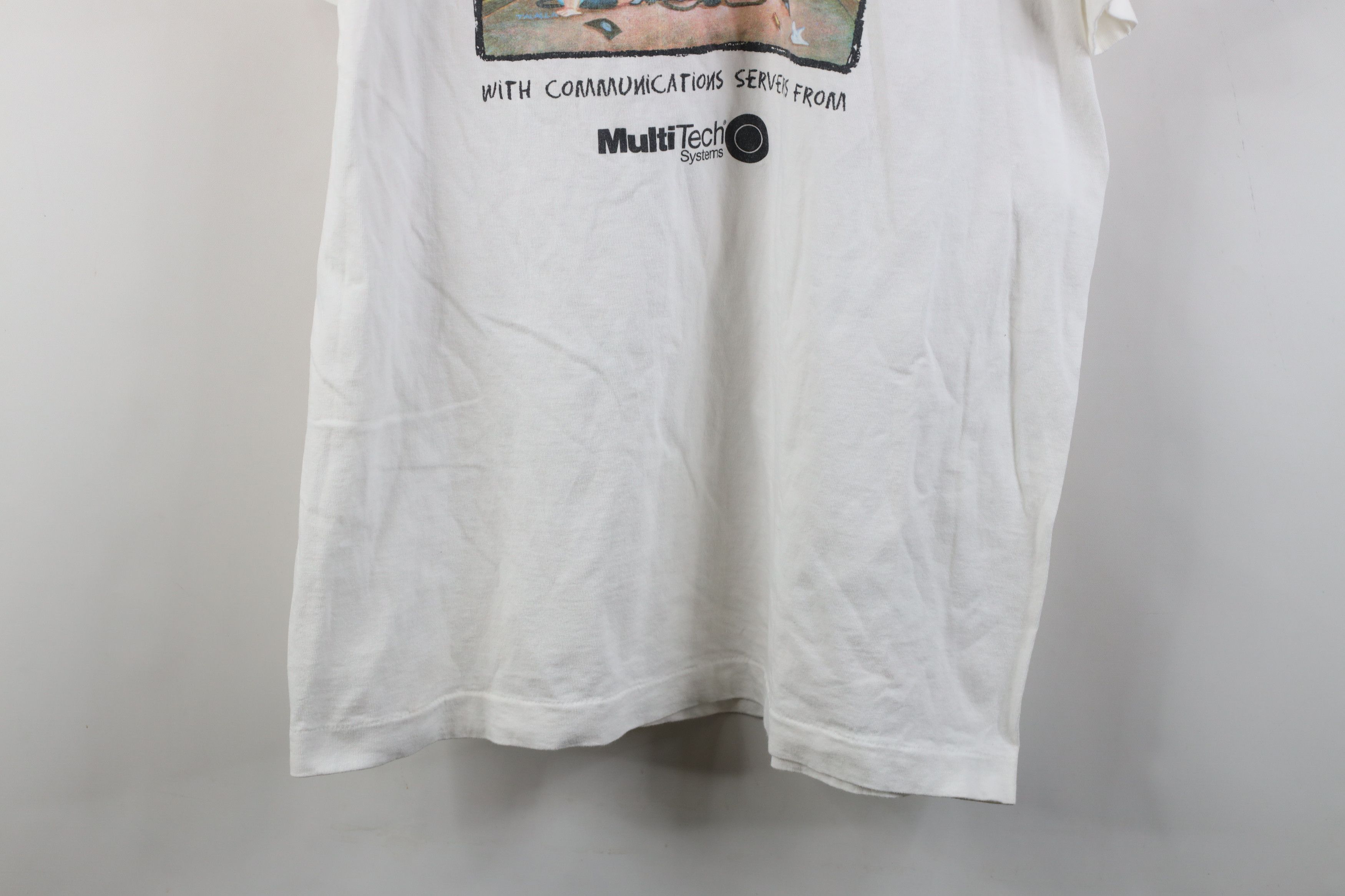 Vintage Vintage 90s Computer Servers Sharing Is Easy T-Shirt USA Size US XL / EU 56 / 4 - 3 Thumbnail