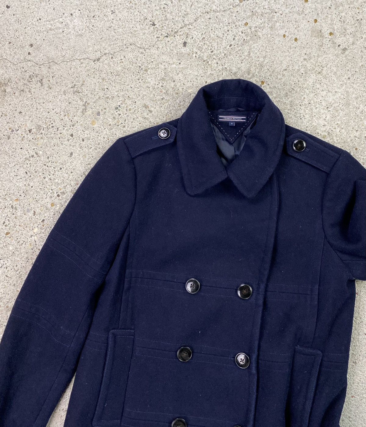 Tommy Hilfiger Tommy hilfiger wool blazer jacket navy old money classy Size M / US 6-8 / IT 42-44 - 6 Thumbnail