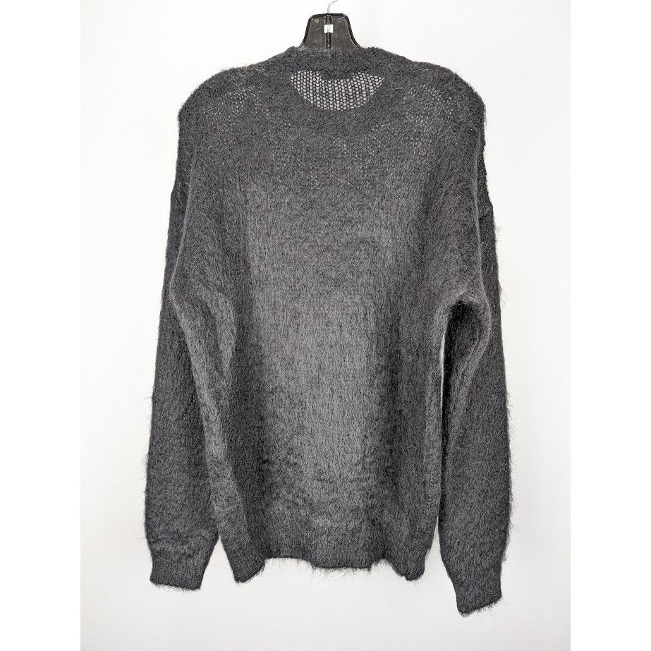 Saint Laurent Paris o1rshd1 Q:3 / Jacquard Sweater in Noir/Naturel Size US S / EU 44-46 / 1 - 8 Thumbnail