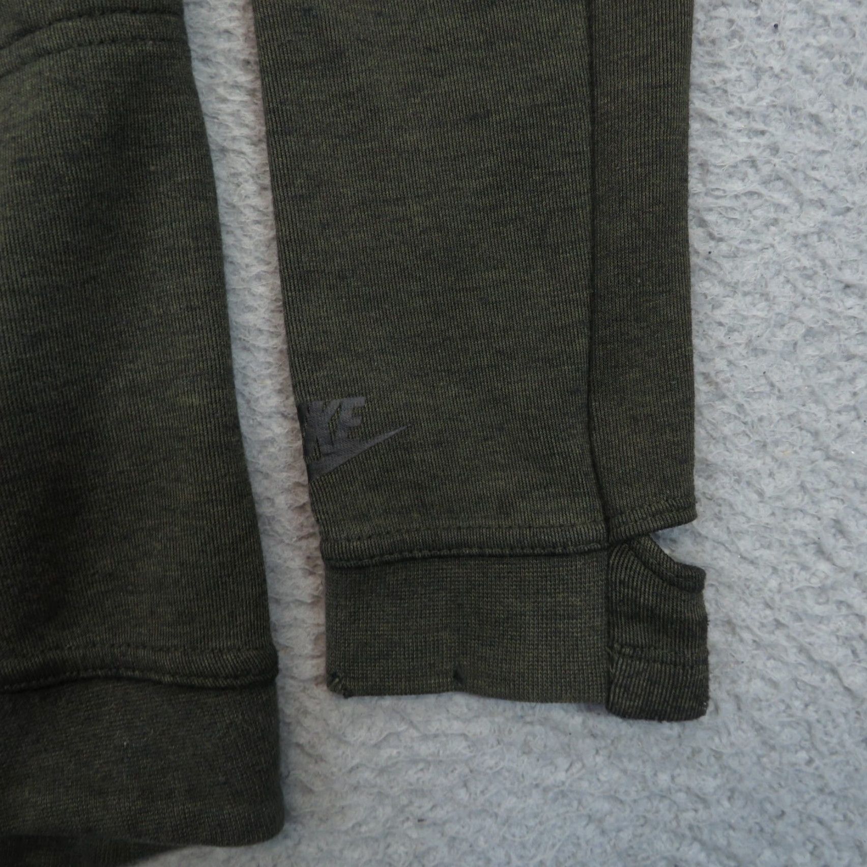 Nike Nike Hoodie Womens M Green Tech Fleece Cape Full Zip Sweatshirt Sportswear Size M / US 6-8 / IT 42-44 - 5 Thumbnail