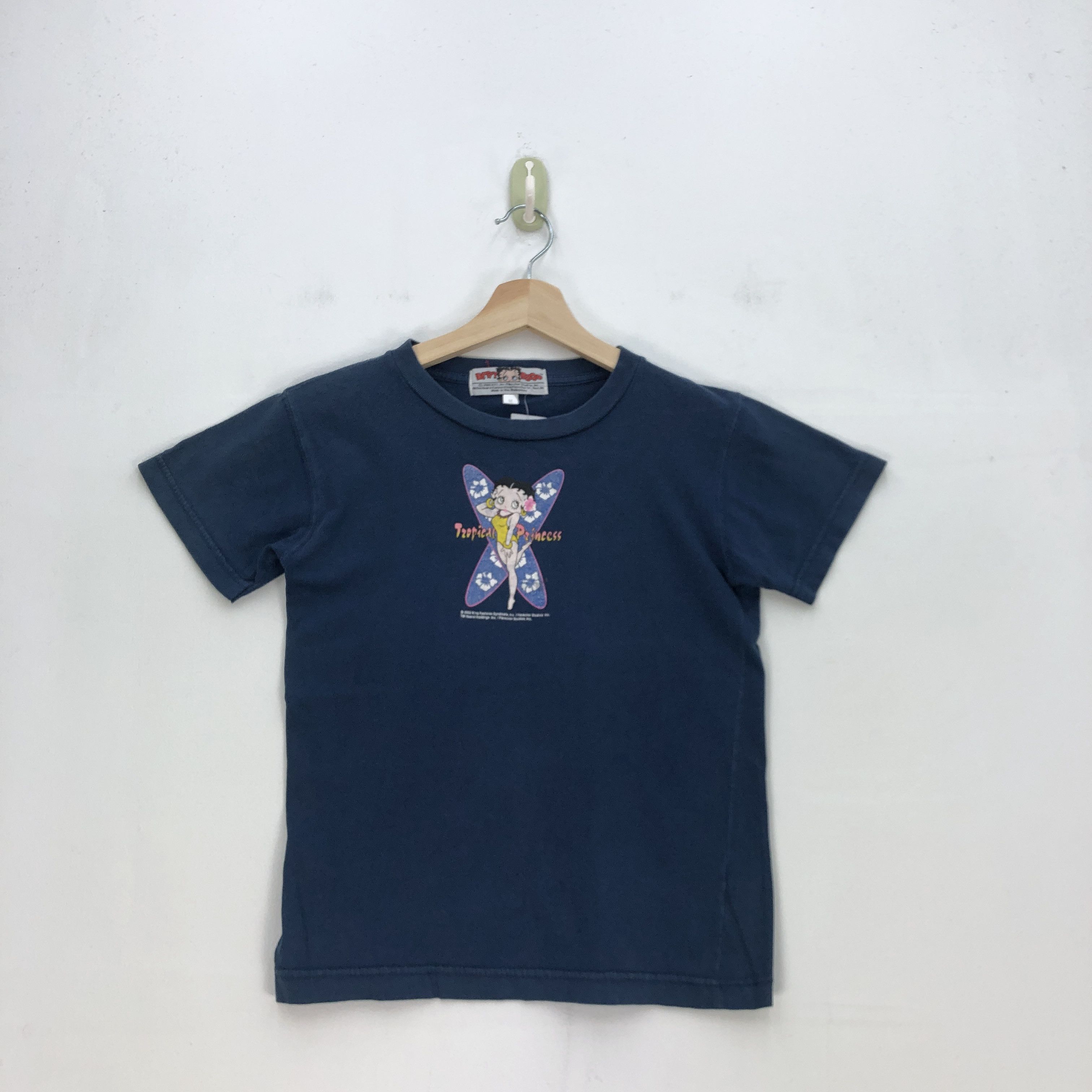 Cartoon Network Vintage 90s Betty Boop T Shirt Nude Anime Cartoon 56789 Size XS / US 0-2 / IT 36-38 - 1 Thumbnail