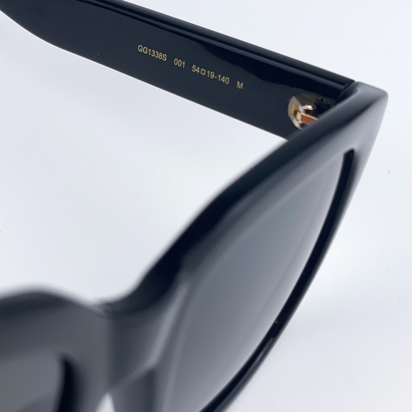 Gucci NEW Gucci GG1338S 001 Black Grey Square Women Sunglasses Size ONE SIZE - 8 Thumbnail
