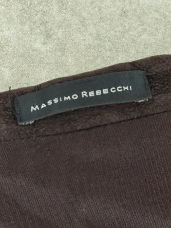 Vintage Massimo Rebecchi Dark Brown Italian Polar Jacket Size US M / EU 48-50 / 2 - 11 Thumbnail