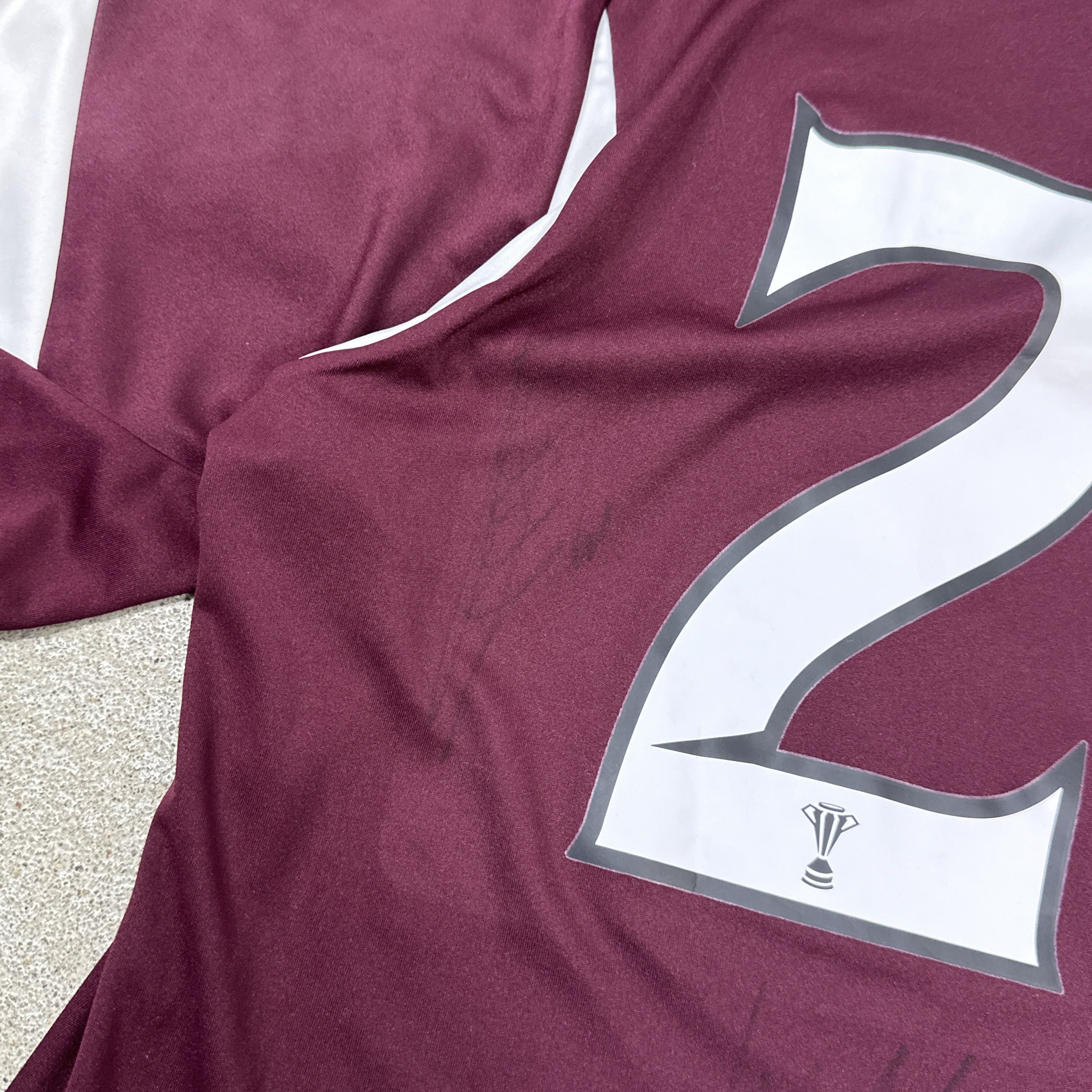Adidas × Vintage Jersey Adidas 12/13 Hearts Home Autographed Size US L / EU 52-54 / 3 - 9 Thumbnail