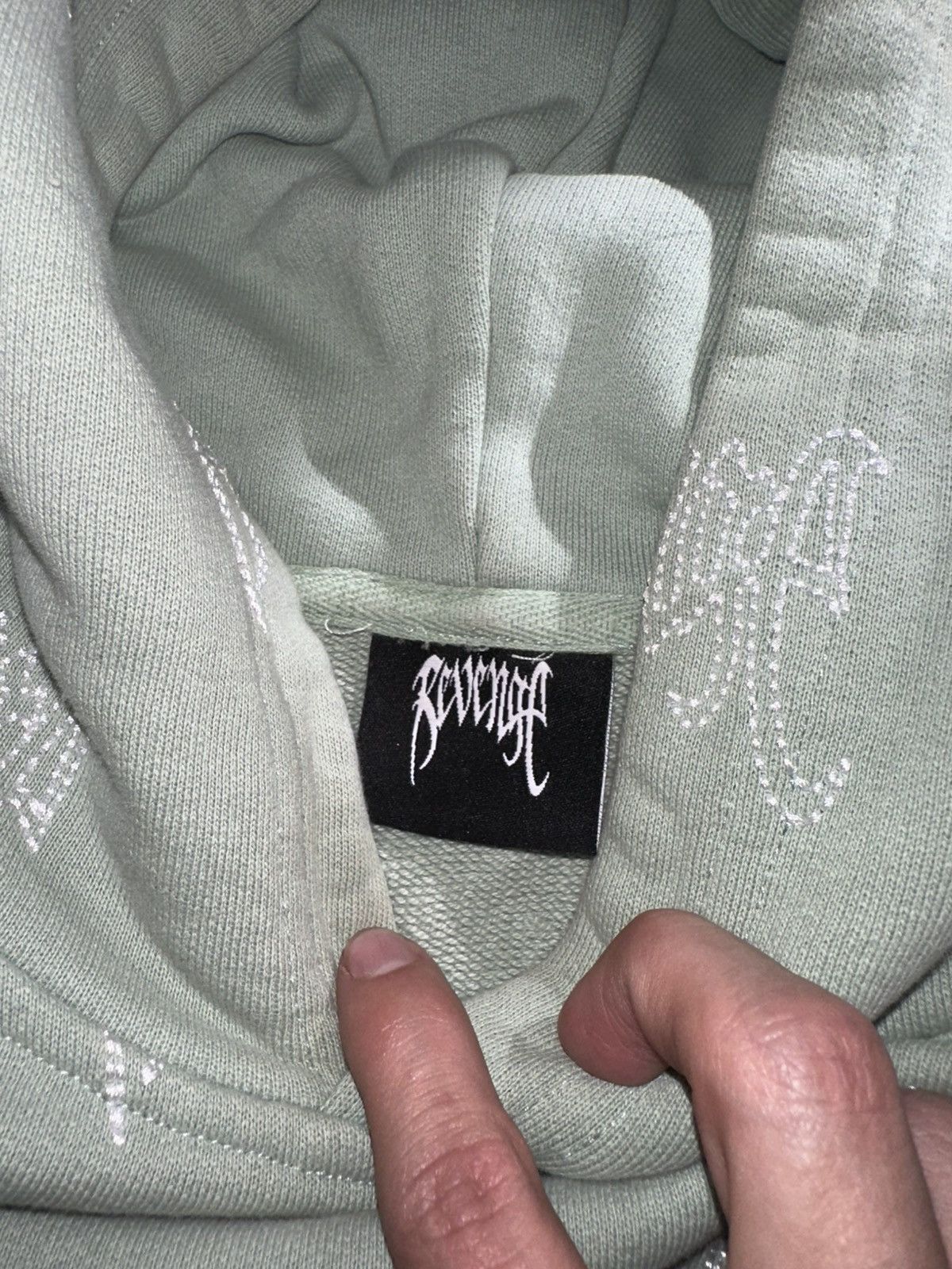 Revenge Revenge all over logo hoodie Size US M / EU 48-50 / 2 - 3 Thumbnail